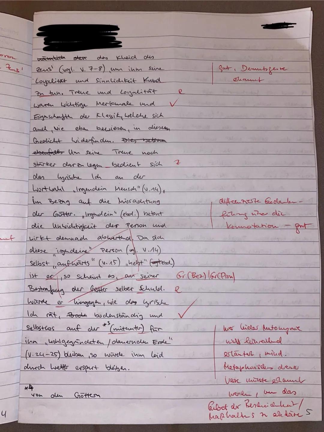 De/Thi
Grundkurs Deutsch (de1) - Q2
Klausur
Name:
Bezug zum Rahmenlehrplan/Thema: Menschenbilder in der Literatur der Klassik
Aufgabenart