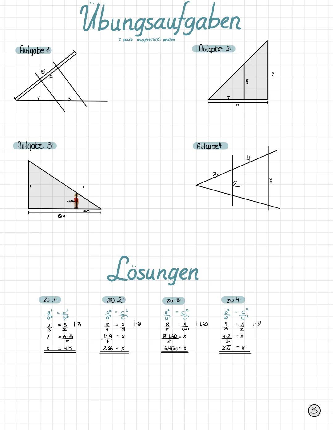 # Einführung in das Thema
Strahlensatze dienen dazu Entfernungen beziehungsweise Strecken zu berechnen. Um den Strahiensatz
zu berechnen br