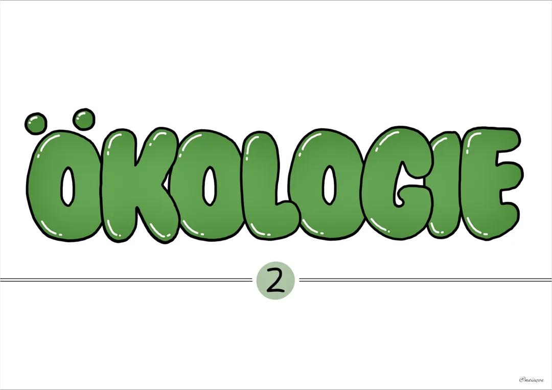 Ökologie Teil 2