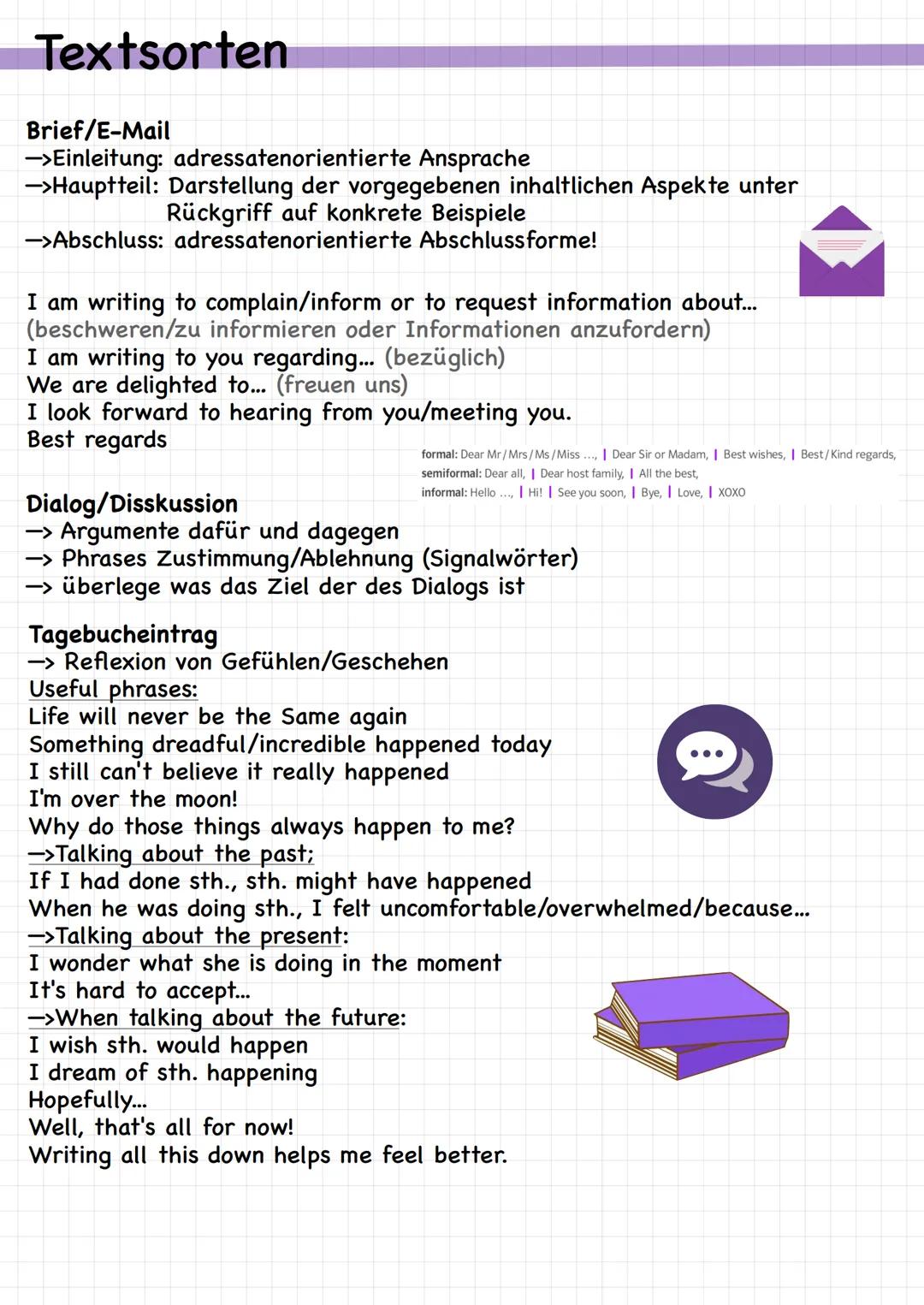 Leseverstehen
1. Worum geht es in dem Text, erster Eindruck?
-> Titel, Art vom Text, Quelle, Bilder
2.
-> Vorwissen erwecken
-> welche engli