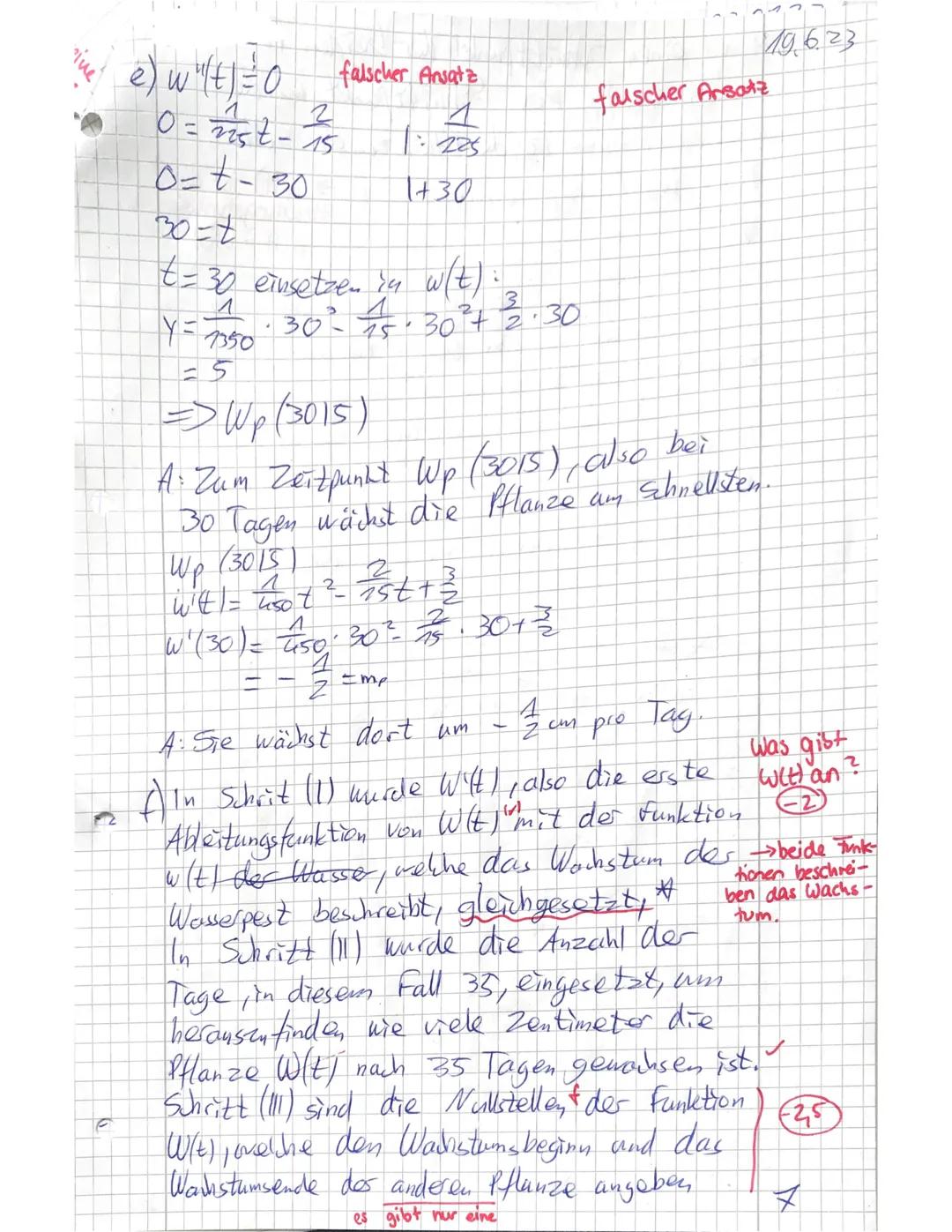 (HID) E-Phase
Name:
Mathe-Klausur Nr. 4
Erreichte Bewertungseinheiten (BE): 61,518
85
19.06.2023
30.6.23
10. Pulte Hid saa23
Note:
Unterschr