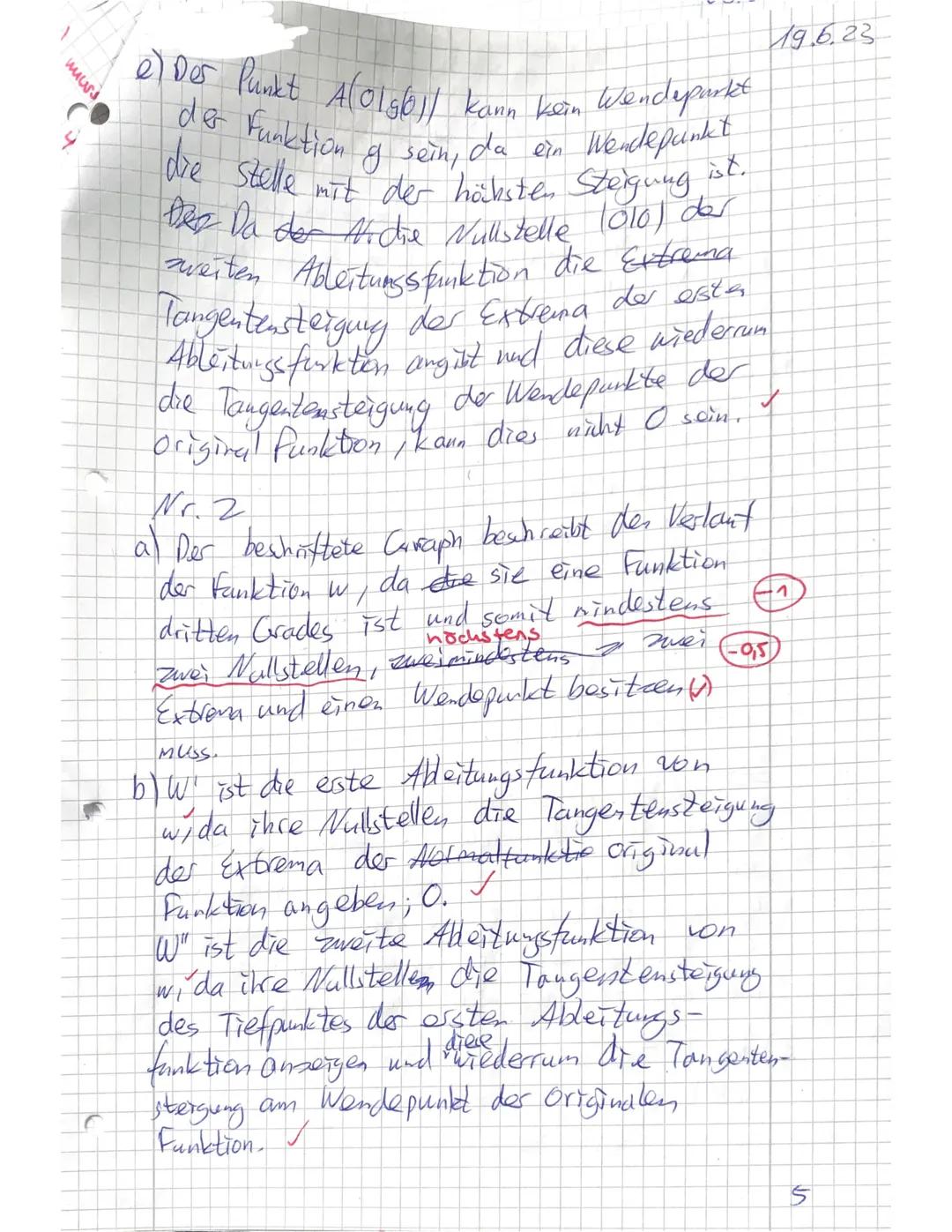 (HID) E-Phase
Name:
Mathe-Klausur Nr. 4
Erreichte Bewertungseinheiten (BE): 61,518
85
19.06.2023
30.6.23
10. Pulte Hid saa23
Note:
Unterschr