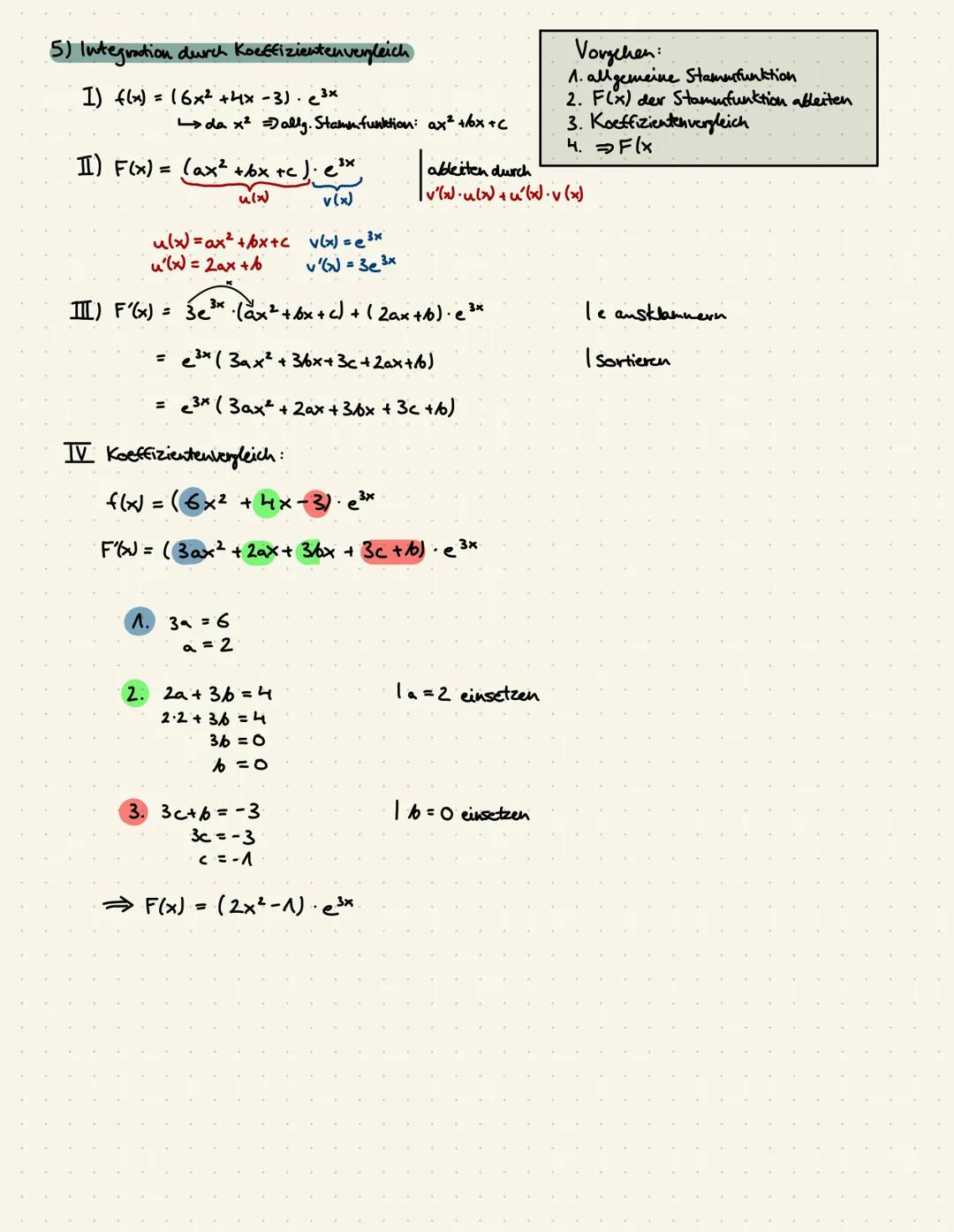 # Mathe Q1-4
+ ×
- ÷ # Lernzettel Q1
1) Annaherung über Zerlegungssummen: Ober- und Untersunime
Bsp.:
Obersumme
Untersumme
1. Wähle fe