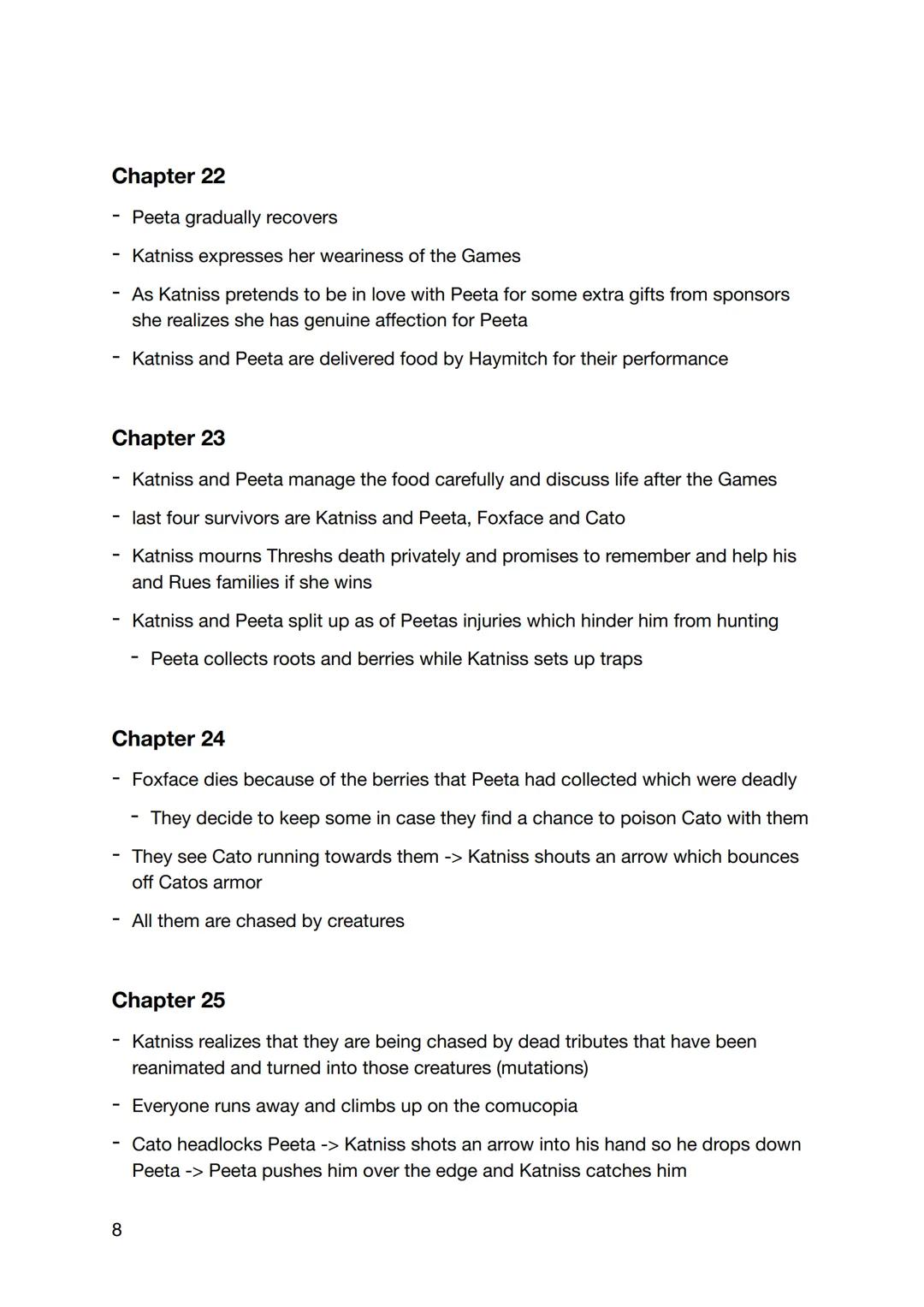 # Reading log - Hunger Games
## Chapter 1
- Introduction District 12 and world of Panem
- Relationships of Katniss and her personality
- V