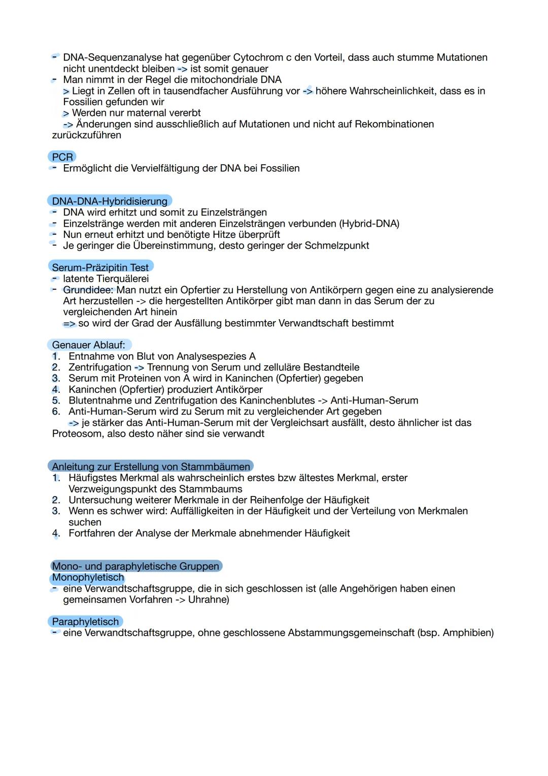 # Evolutionsmechanismen
Variabilität
- Intraspezifische Variabilität (Variationen innerhalb einer bestimmten Art; Merkmale, genetische
Auspr