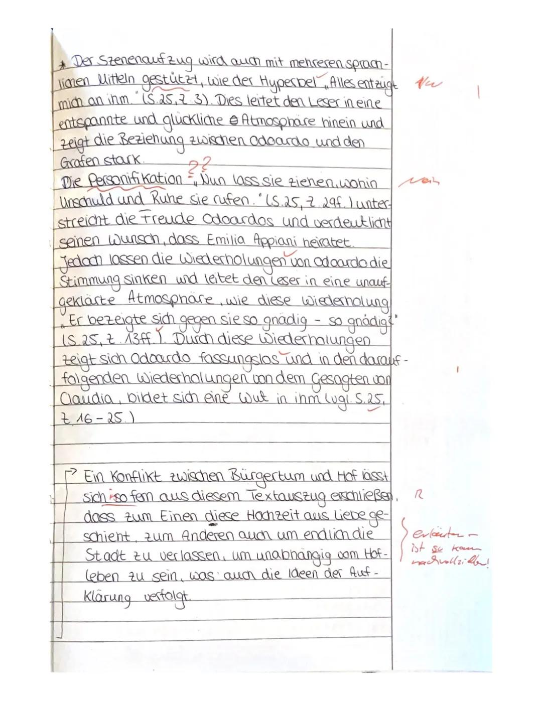 Klausur Nr. 1
GK-D Q1
1.10.2023
Aufgaben:
1. Analysieren Sie den Dialog zwischen Claudia und Odoardo Galotti aus dem 2. Auszug, 4.
Auftritt