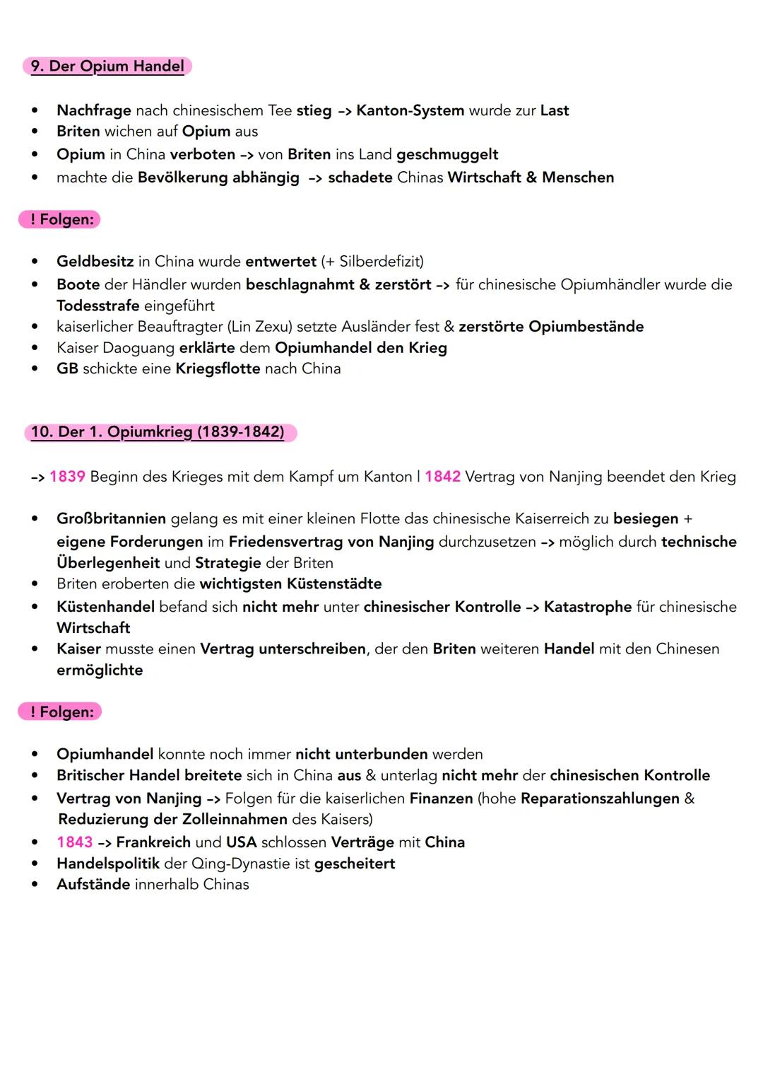 # Abi -
# China und die imperialistischen Mächte
Überblick
- Chinesische Geschichte keine Epochen sondern Herrschaftszeiten
- Kaiserreich ex