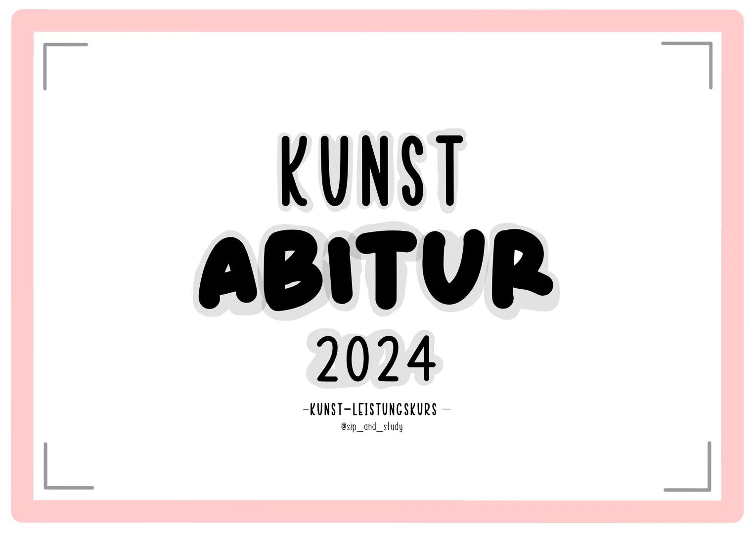 L
KUNST
ABITUR
2024
-KUNST-LEISTUNGSKURS —
@sip_and_study FOTOGRAFIE
Format
Analyseaspekte
-Querformat/Hochkant
-Weitwinkeleinstellung (Pano