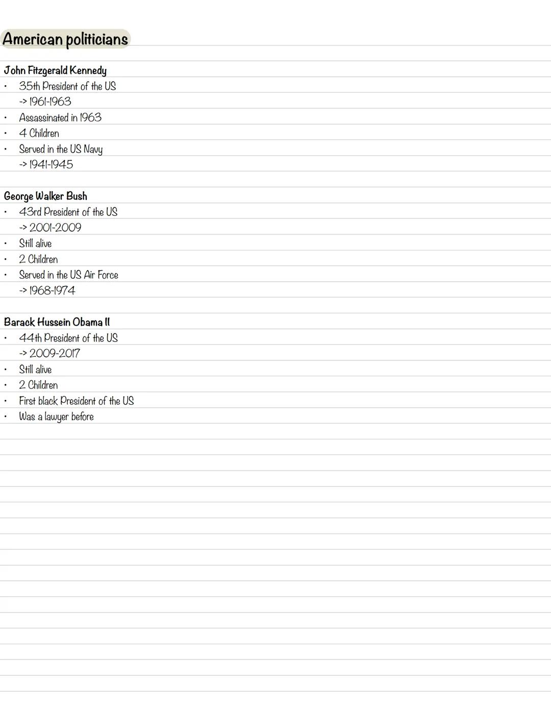 Study-plan
1. Analysing a political speech
2. Stylistic devices
3. Formulation aids
4. American history
5. American politicians
6. American