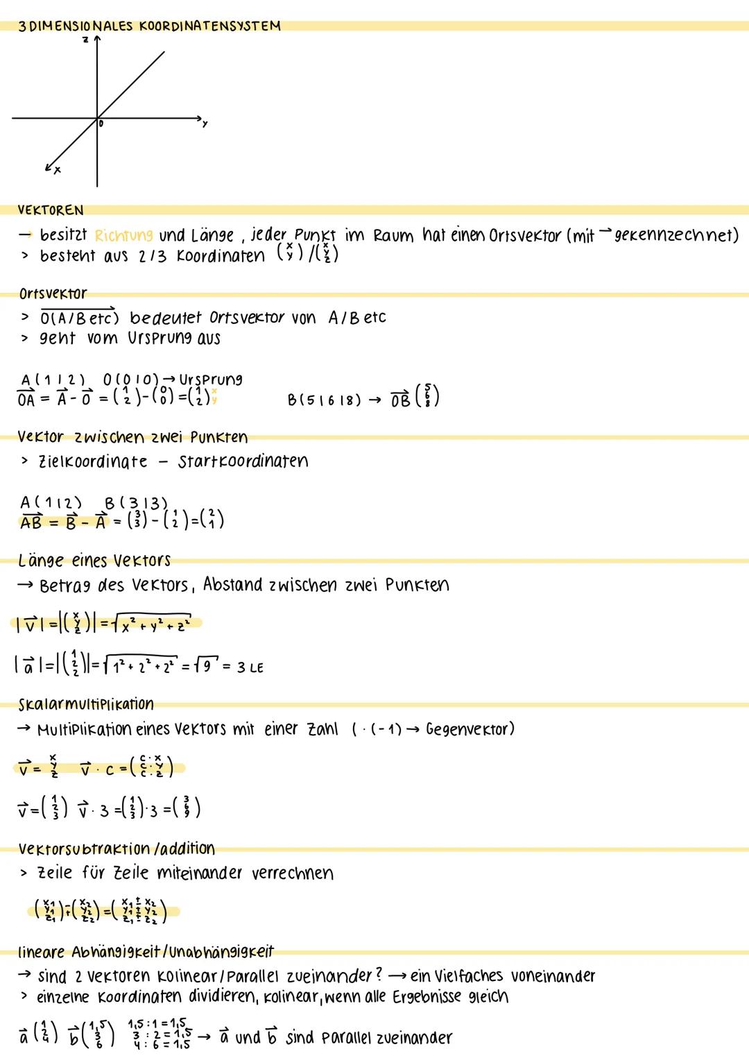 Lineare Algebra
GLEICHUNGSSYSTEME
→ normalerweise genausoviele Gleichungen wie Variabeln
Additions-/Subtraktionsverfahren
- Verrechnung zw