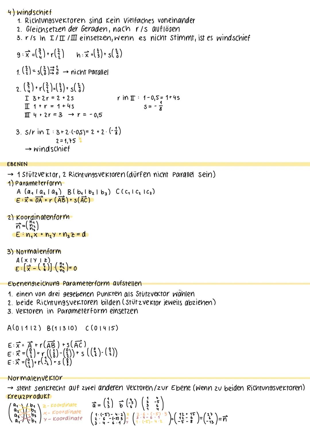 Lineare Algebra
GLEICHUNGSSYSTEME
→ normalerweise genausoviele Gleichungen wie Variabeln
Additions-/Subtraktionsverfahren
- Verrechnung zw