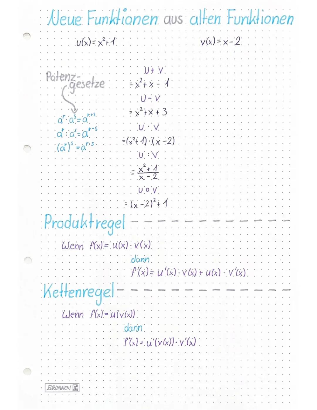 Analysis"
Hitlere Änderungsrate
f(x, +h) − f(x)
h
e's handelt sich
I bzw. 12-41 er um eine Sekante
Homentane. Anderungsrate
f'(x) —
f(x) = 3
