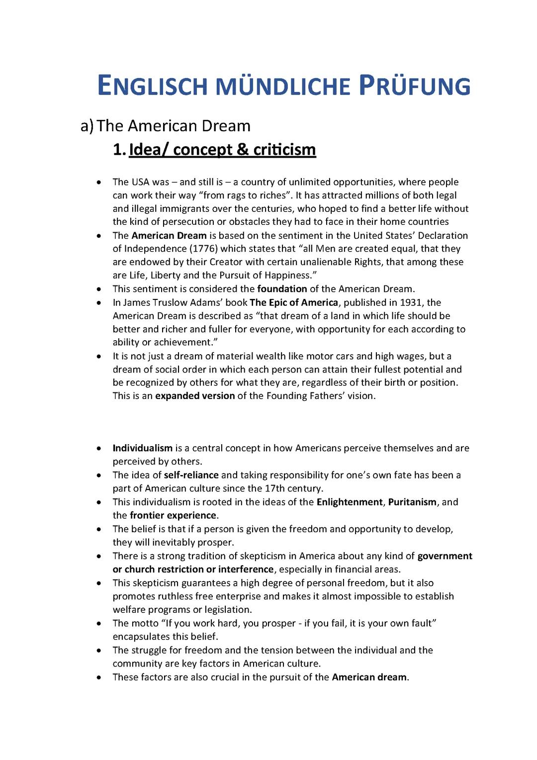 Englisch mündliche Prüfung 2024 Abi NRW