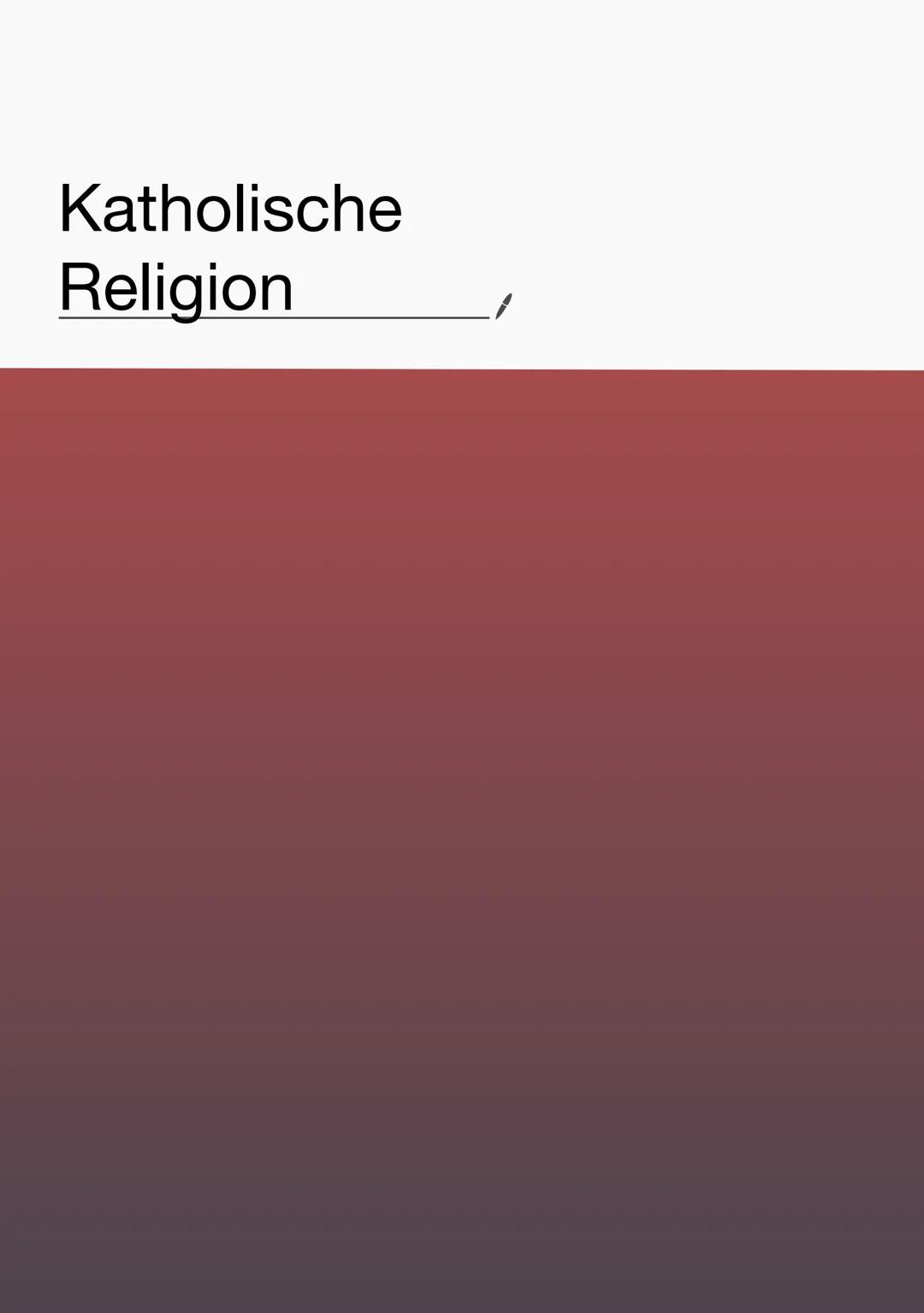 Katholische
Religion Christologie
Das Leben von Jesus
8-4 v.Chr.
⚫ Jesus ist in Palistina geboren
-> Höchstwahrscheinlich Nazareth in Galilä