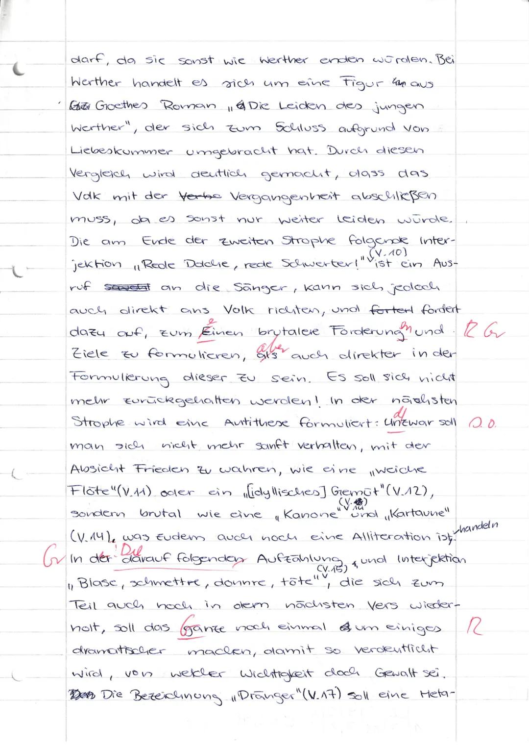 # Deutsch Klasse 10E, 3. Klausur - 7. März 2024
## Politische Lyrik
Aufgabenstellung:
Analysiere das Gedicht.
Wende Dich (im Schlussteil)