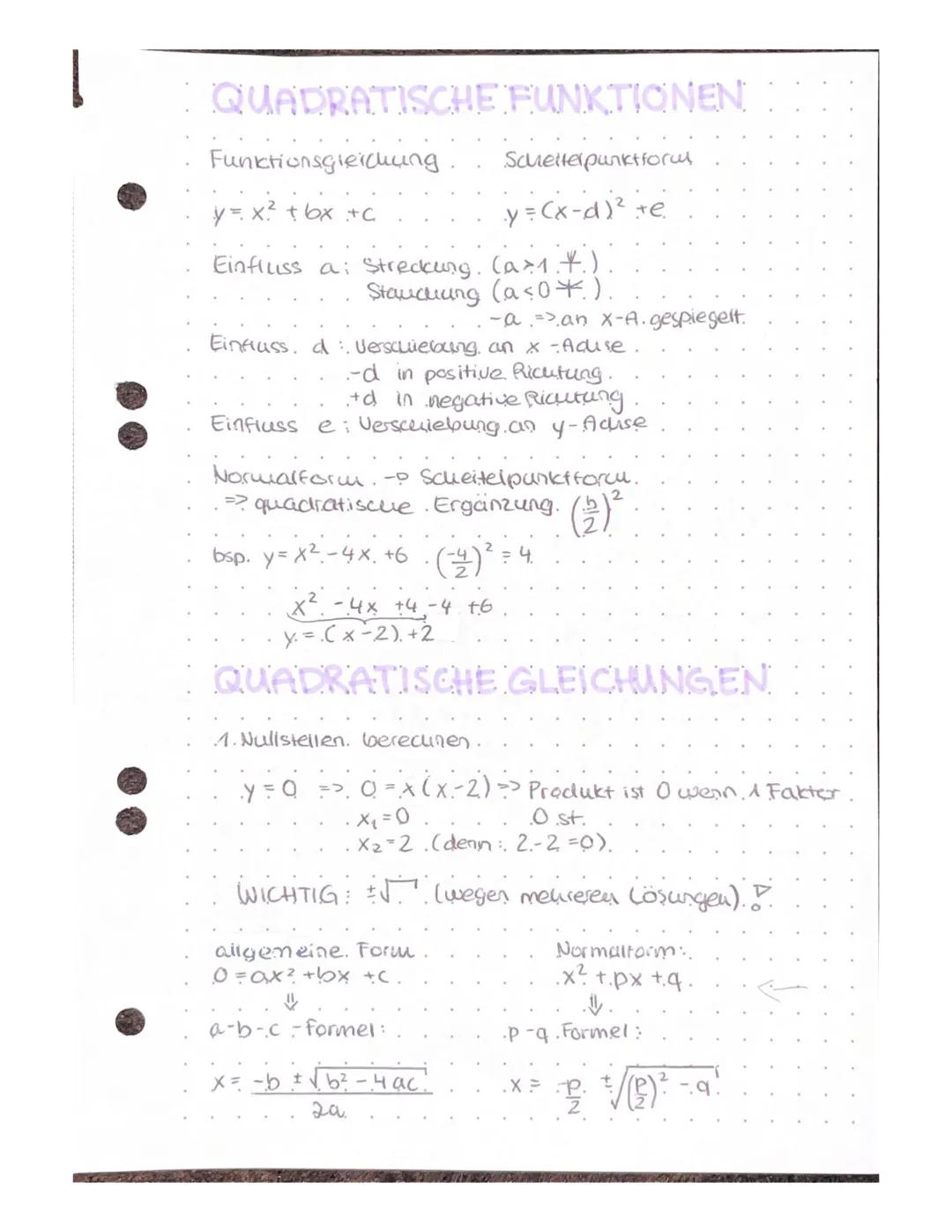 WICHTIGE FORMELN & CO.
.1. POTENZGESETZE
.1..ah..am = nem
.2..an = an-m
am
.3.ah.. bn = (a·b.)"
.4. (an)m=an.m
5.ath = 1
an
2. SCHRIFTL. MUL