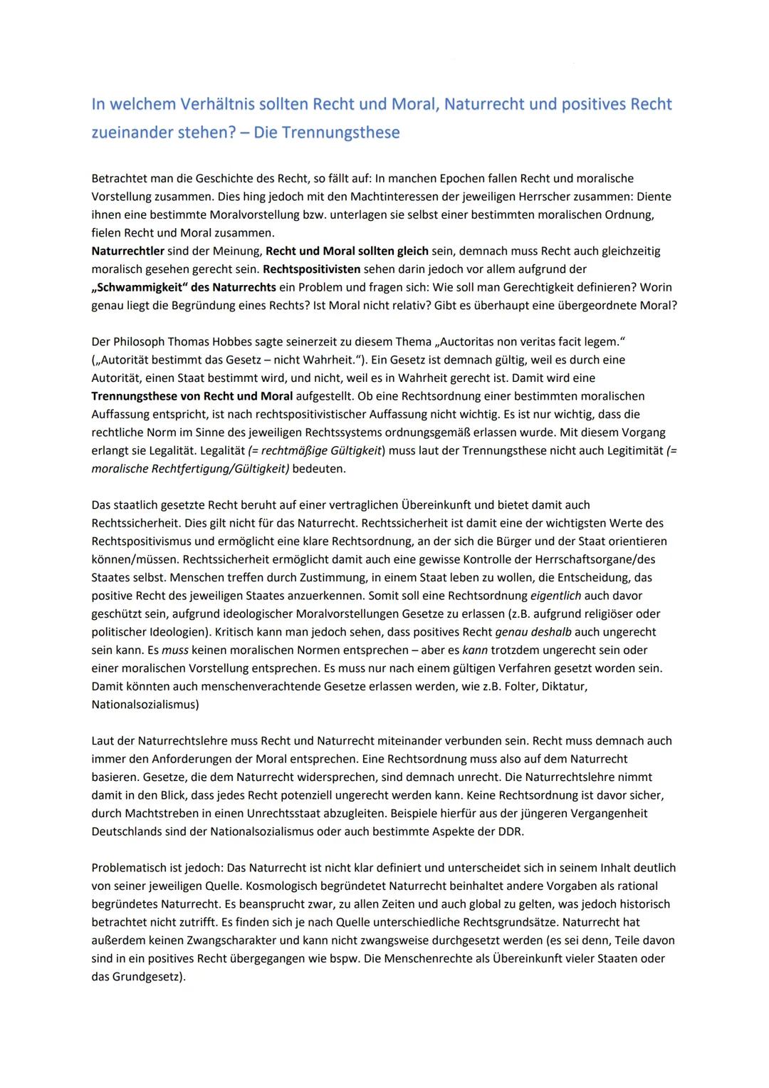 Was ist Recht und welche Funktionen erfüllt das Recht?
Recht soll das Verhalten zwischen Menschen regeln. Recht im historischen Sinne ist ni