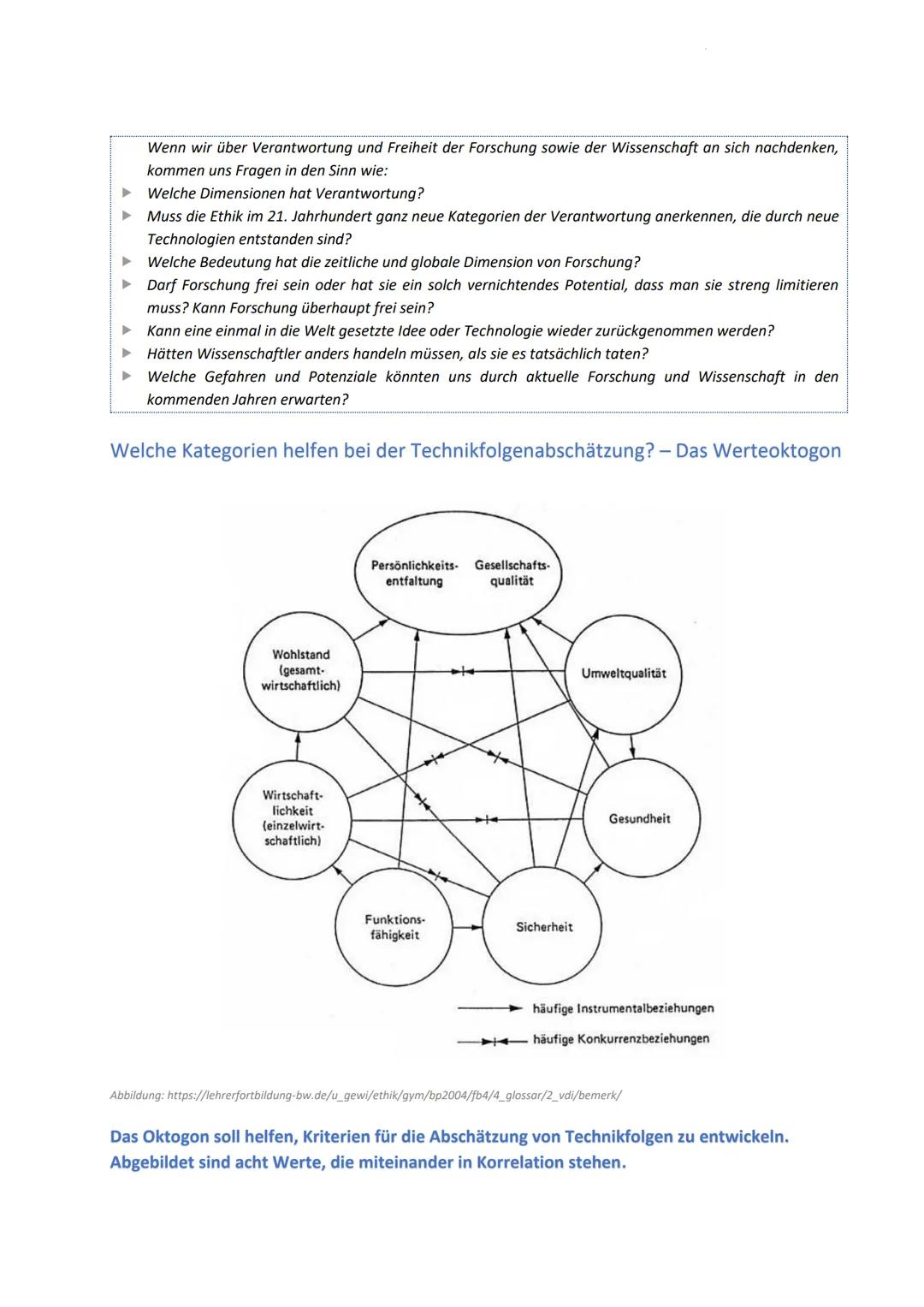 Wenn wir über Verantwortung und Freiheit der Forschung sowie der Wissenschaft an sich nachdenken,
kommen uns Fragen in den Sinn wie:
► Welch