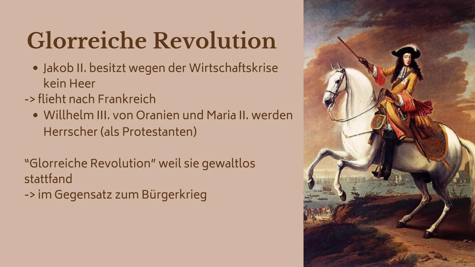 Englische Revolution GLIEDERUNG
Ausgangslage
• Vorgeschichte Bürgerkrieg
Bürgerkrieg
• Nachzeit Bürgerkrieg
• Glorreiche Revolution
Folgen
•