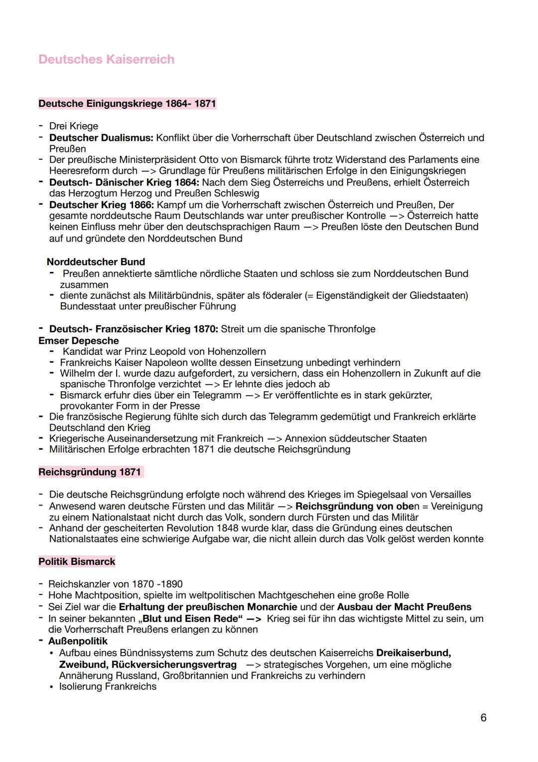 Abitur Geschichte
1815-1990
Restauration und Vormärz 1815-1848
Ursachen für den Ausbruch der Französischen Revolution
- Zweite Hälfte des 18