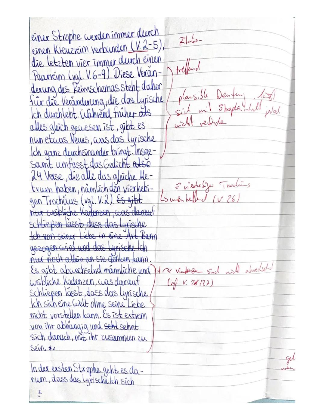 # 11E
# De3
# Gedichtinterpretation
17.04.2024
Name: Lisa
Aufgabenstellung:
1. Analysiere und interpretiere das Gedicht „Neue Liebe, n
