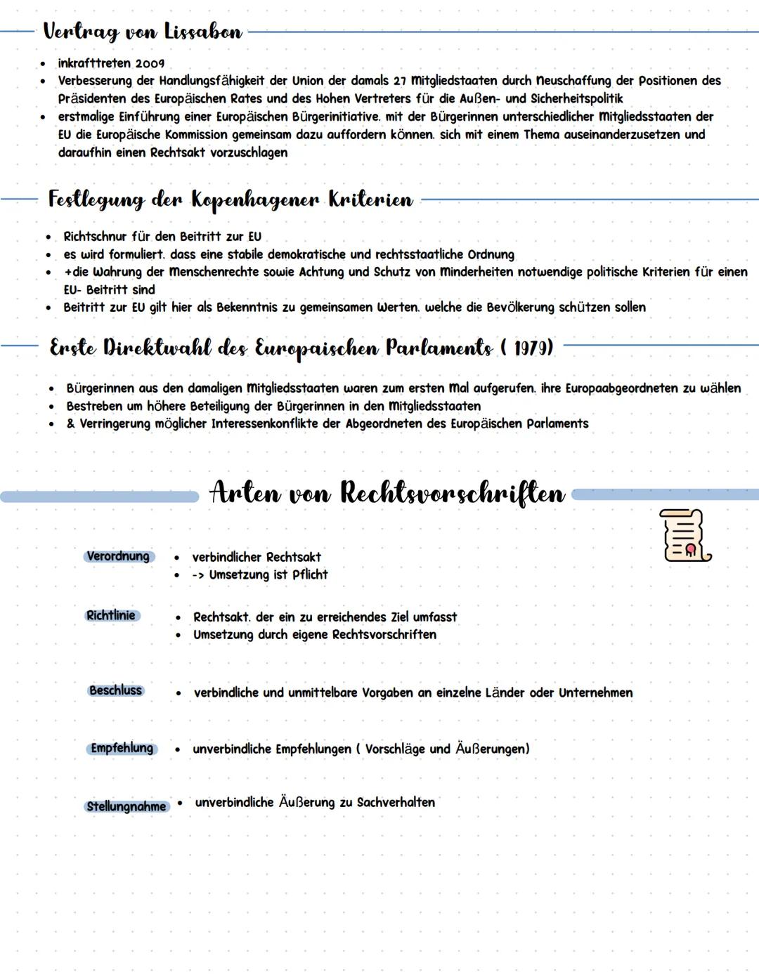 \/
Europäische Union Schritte der europäischen Integration
Der europäische Integrationsprozess nach dem zweiten Weltkrieg ist durch eine gro