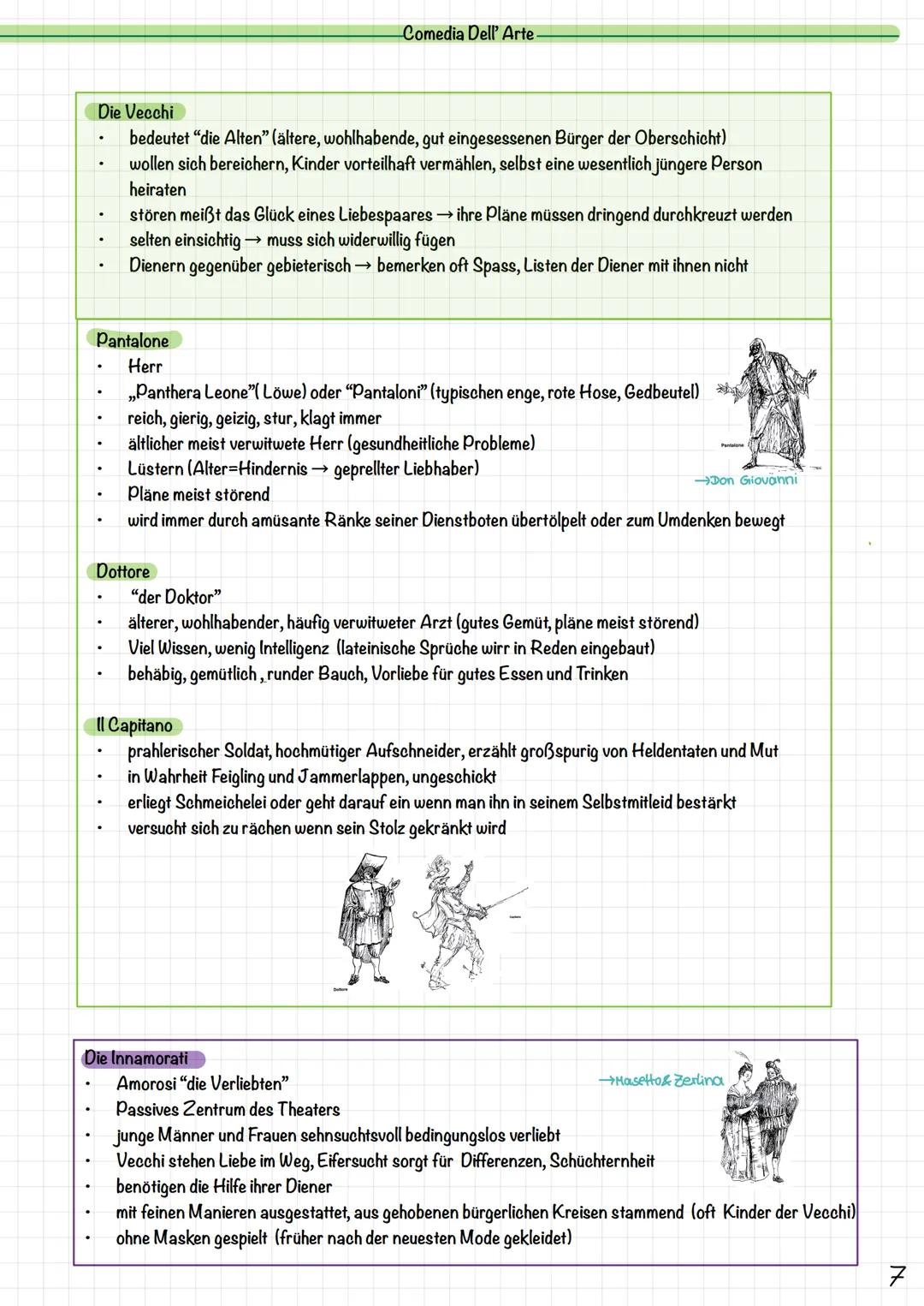 ern
Oper
Oper Theorie:
1 Operngattungen
2 Oper Aufbau
3 Gestaltung eines Ensemble
Szenische Gestaltung im Musiktheater
5-7 Comedia Dell' Art