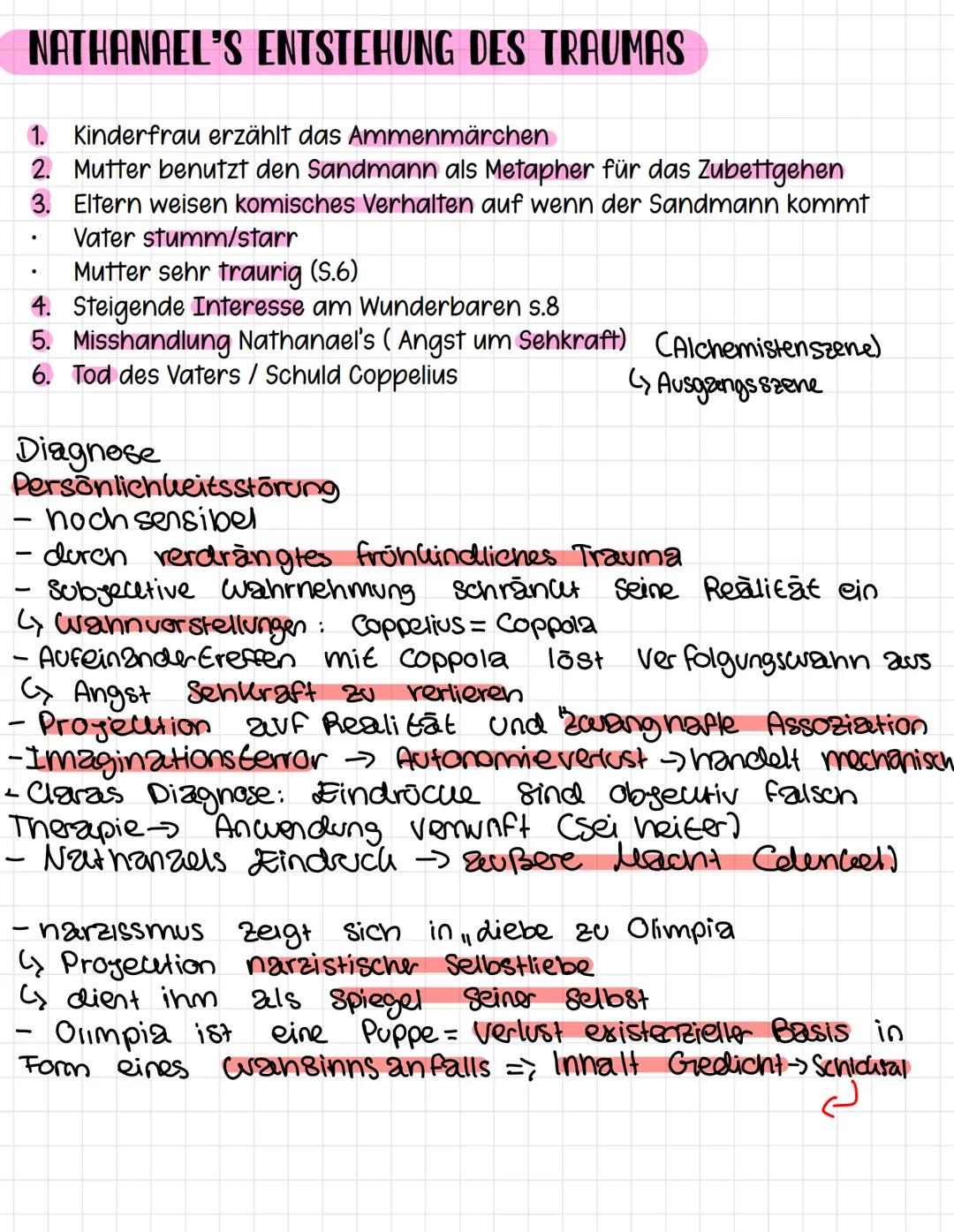 G
N
159
5
T
G
E
DER SANDMANN
E.T.A. HOFFMANN
T
S
G
5
E
| N
S
G
5
T
N
5
E
5
T
T
T Spiegelt Zentralen Konflikt seiner Epoche zwischen Rational