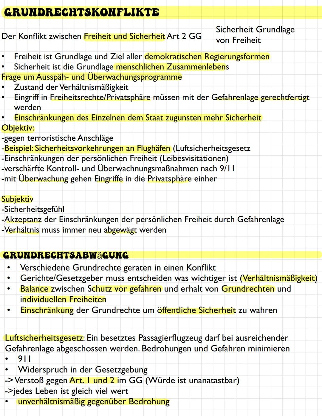 DIE GRUNDLAGEN DES POLITISCHEN SYSTEMS
DAS GRUNDGESETZ
•
•
•
•
am 23.Mai 1949 verabschiedet
besteht aus Grundrechten und Festlegungen über S
