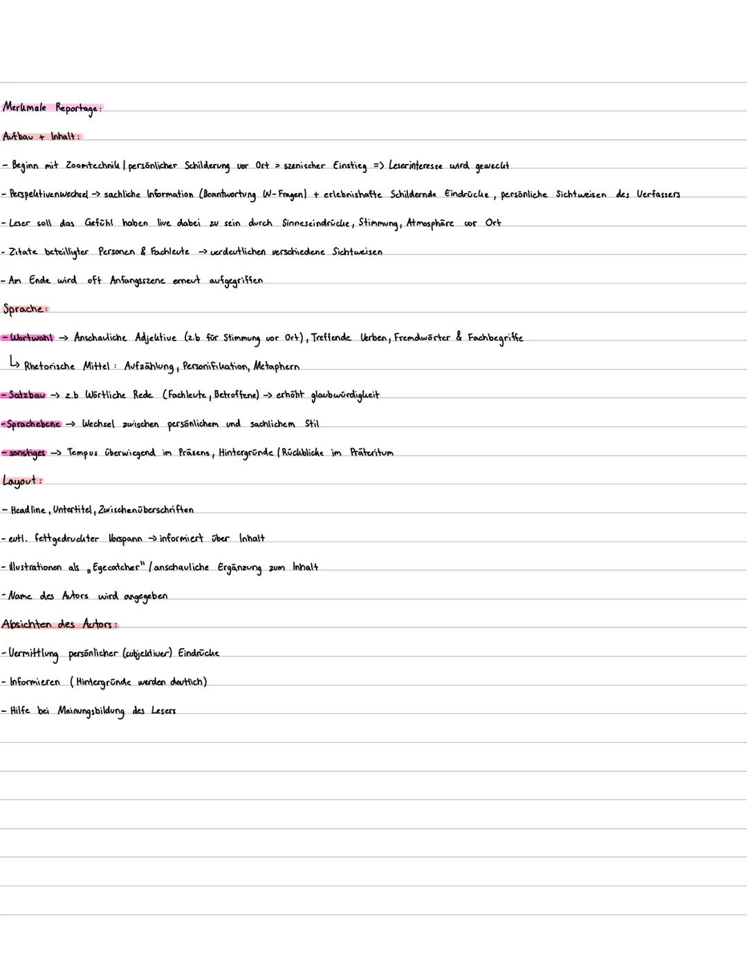 TGA
Textsorten Merkmale
Merkmale Kurzgeschichte:
-direkter/offener Einstieg.
-lurzelknappe Erzählung
-Personen = Alltagsmenschen (meist Name