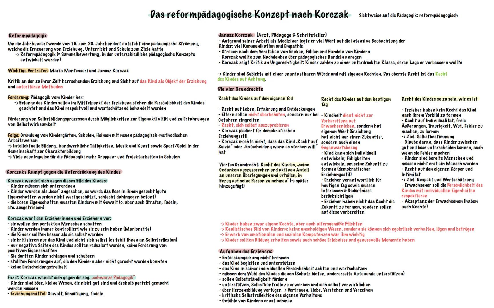 Pädagogik
ABITUR 2024 •
INHALTSÜBERSICHT
Freuds psychosexueller Erklärungsansatz
Eriksons psychosozialer Erklärungsansatz
• Kognitive Entwic