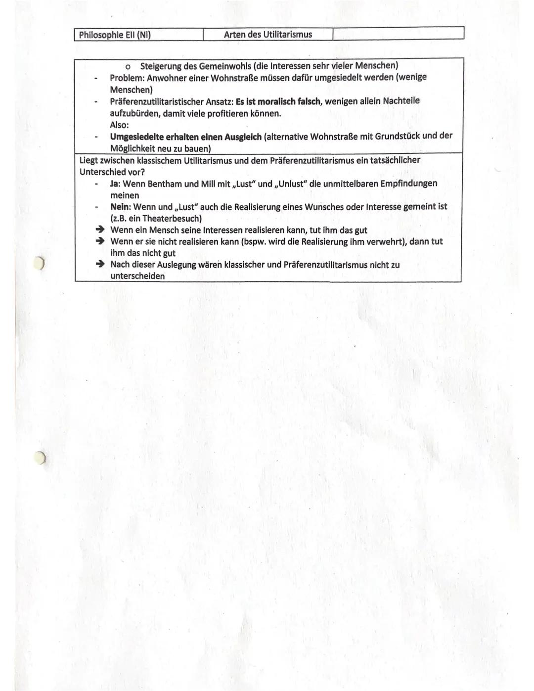 # Der quantitative Utilitarismus Jeremy Benthams (1748-1832)
- Lust bzw. das Freisein von Unlust sind die einzig wünschenswerten Zwecke des