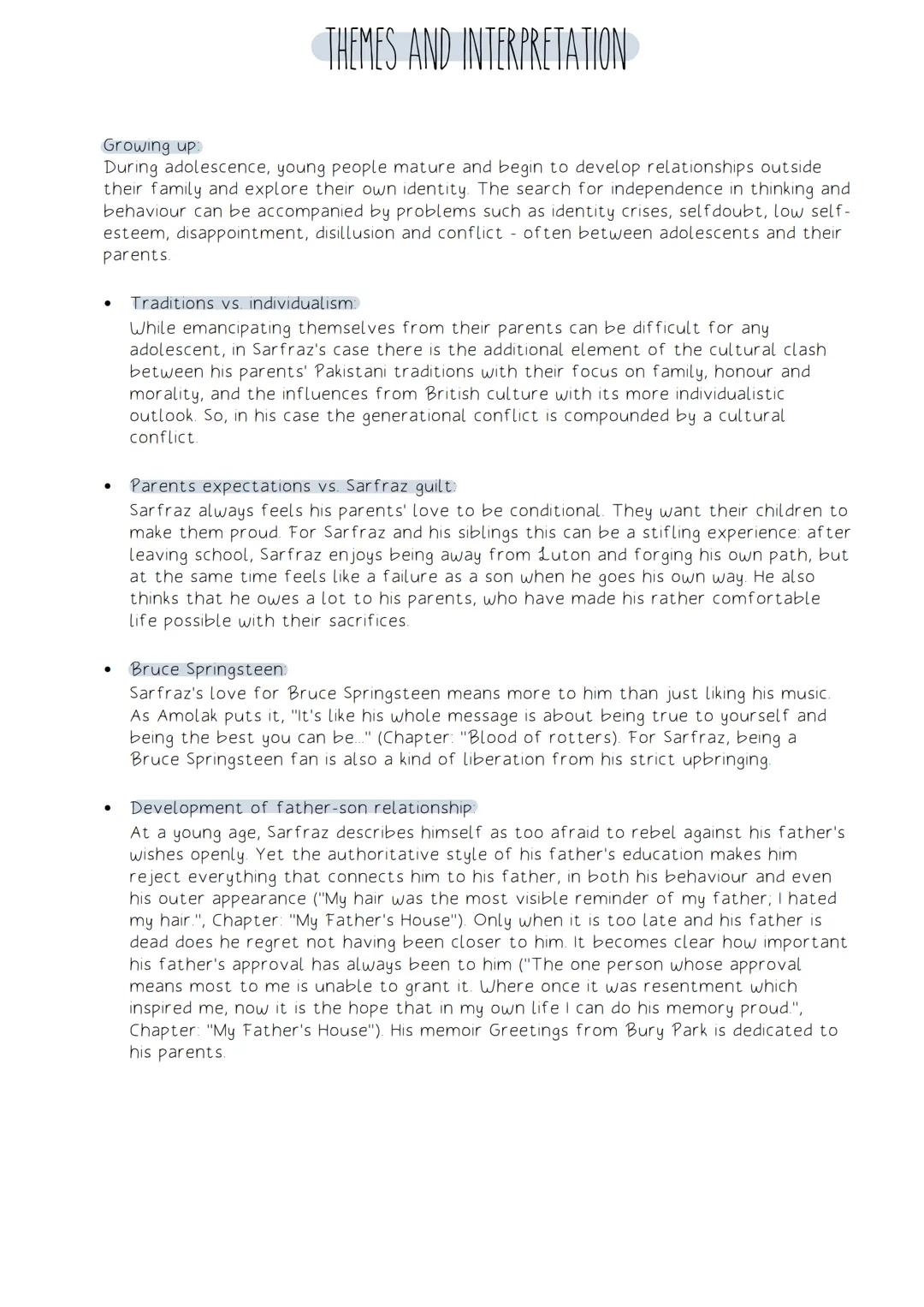 # GREETINGS FROM BURY PARK
Content
Sarfraz is navigating his life between his family's Pakistani traditions and his upbringing
in Britain.