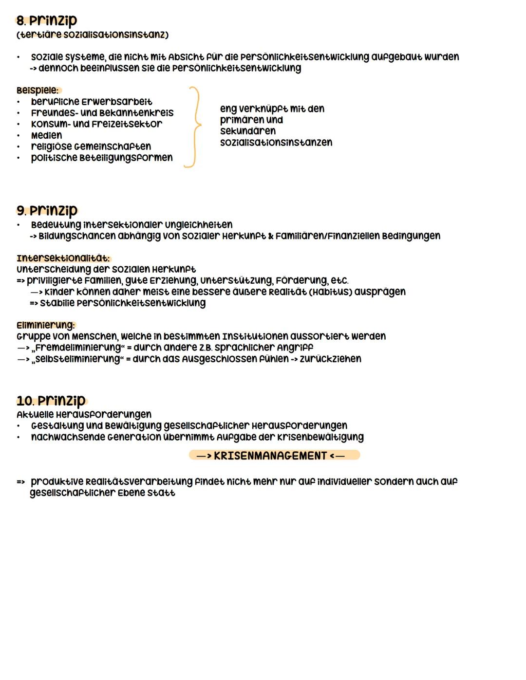 MPR
Modell den produktiven Realitat precambecting
1./2. Prinzip = Grundannahmen
1. Prinzip
Persönlichkeitsentwicklung als wechselspiel von A