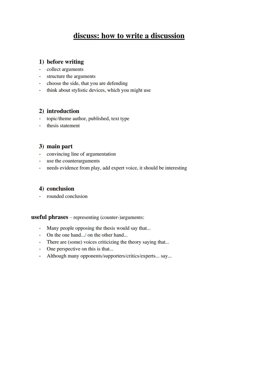 Englisch LK Klausur Q1.4 – Gender and Diversity
sex -> "biological" // sexuality -> who you are attracted to sexually & romantically
In summ
