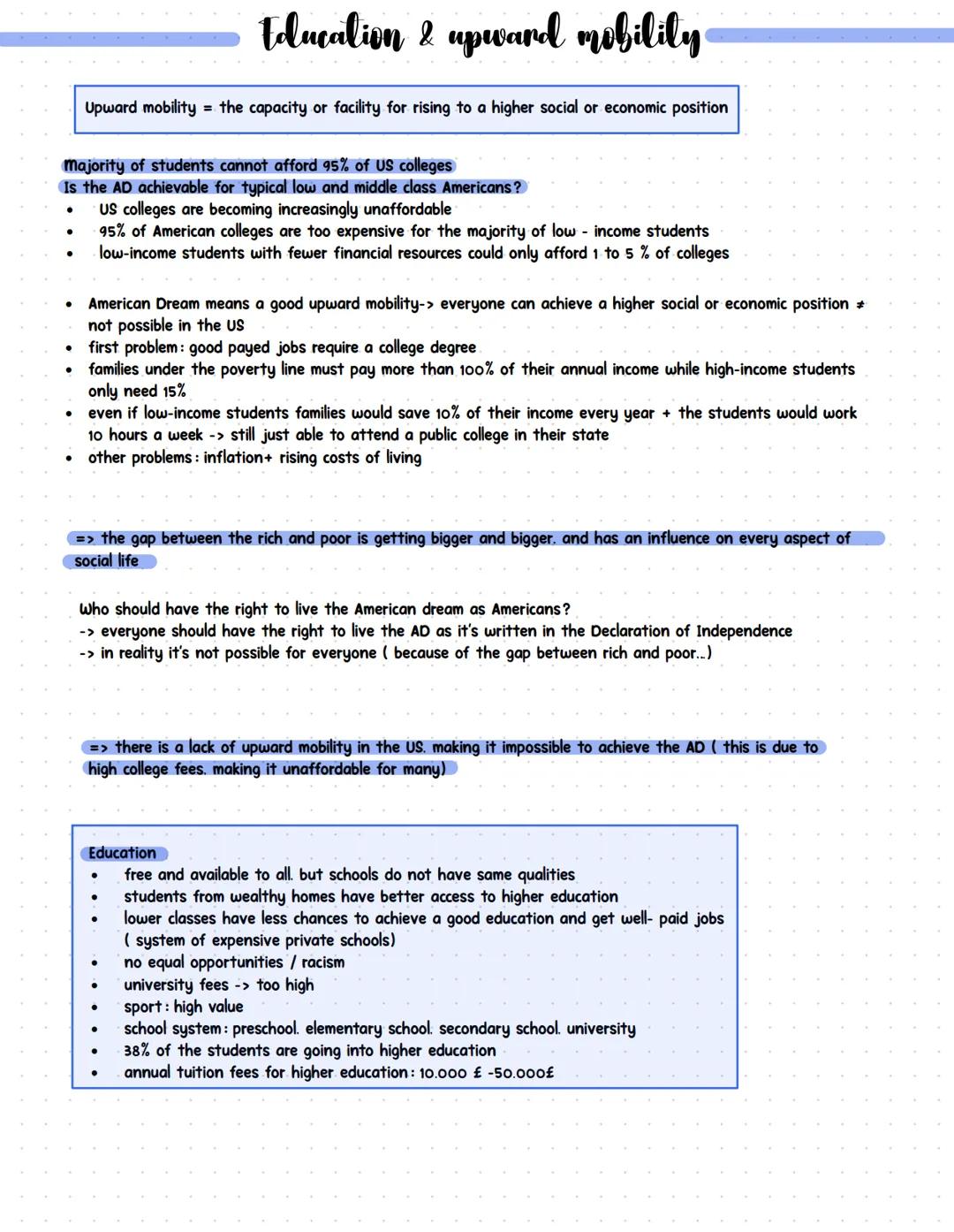 American Dream The American Dream
definition:
.
•
•
•
•
belief that anyone can achieve their version of success regardless of their backgrou