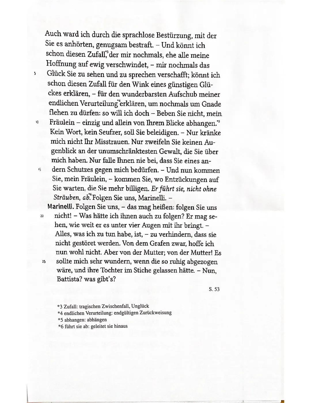 Klasse 11
Name:
Klausur Deutsch Nr. 3
22.04.2024
Aufgabe: Analysieren und interpretieren Sie die Szene III, 5 (S. 52/53) aus Gotthold
Ebrahi