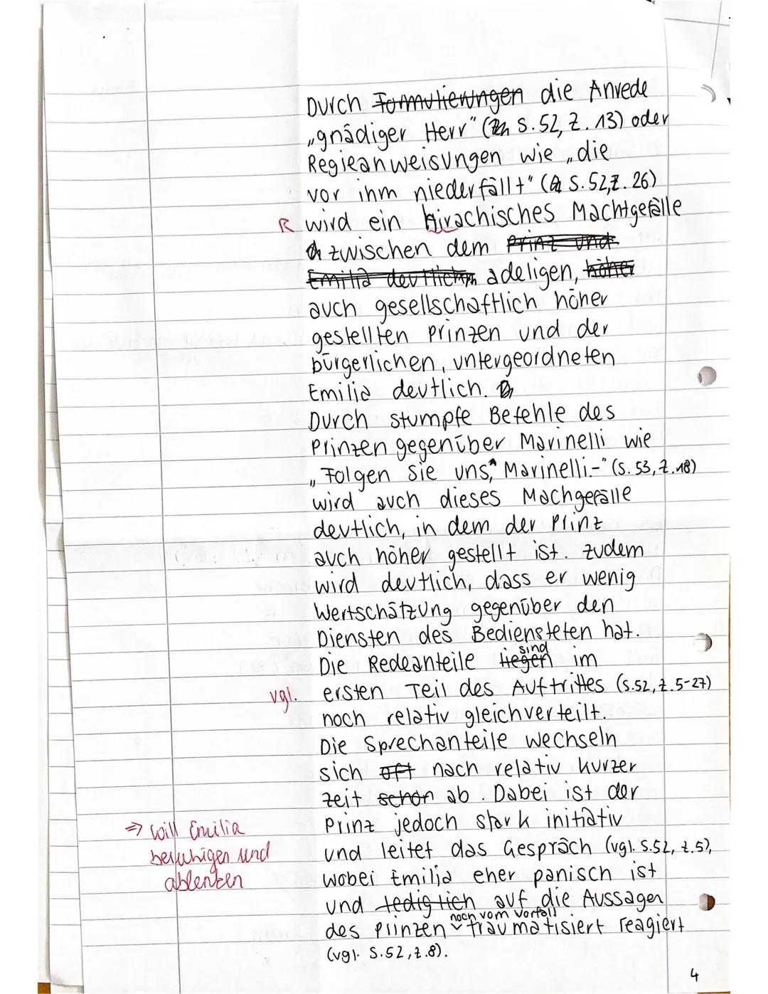 Klasse 11
Name:
Klausur Deutsch Nr. 3
22.04.2024
Aufgabe: Analysieren und interpretieren Sie die Szene III, 5 (S. 52/53) aus Gotthold
Ebrahi