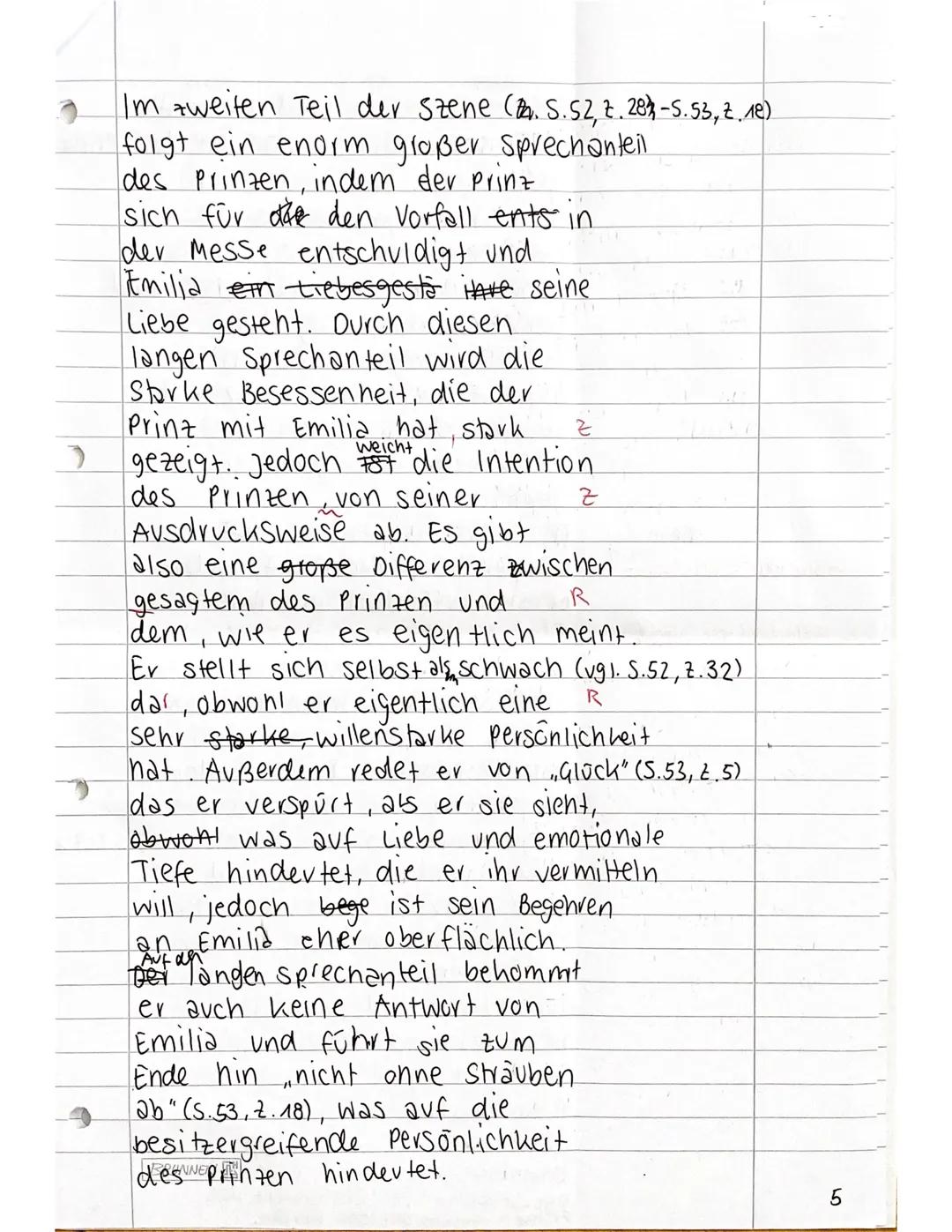 Klasse 11
Name:
Klausur Deutsch Nr. 3
22.04.2024
Aufgabe: Analysieren und interpretieren Sie die Szene III, 5 (S. 52/53) aus Gotthold
Ebrahi
