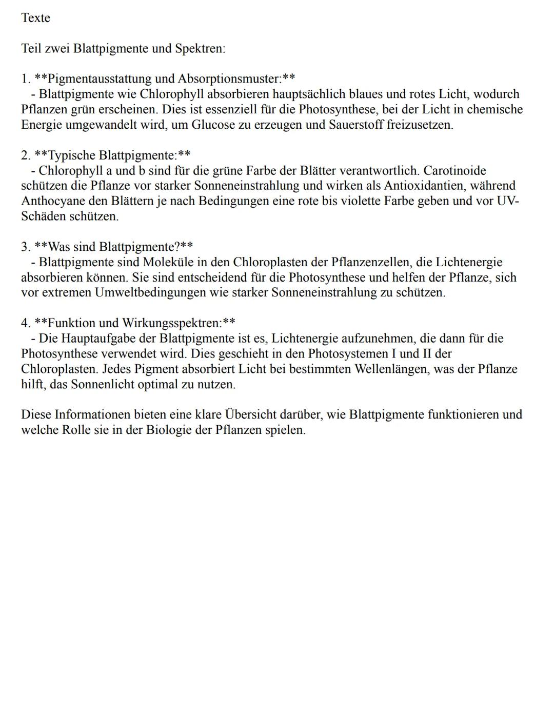 # Fotosynthese
Fotosynthese Klausur
Kohlenstoff
dioxid (CO
Glucose (Zucker)
Wasser (HO)
Mineralien
- Pflanze nimmt aus ihrer Umgebung
Wa