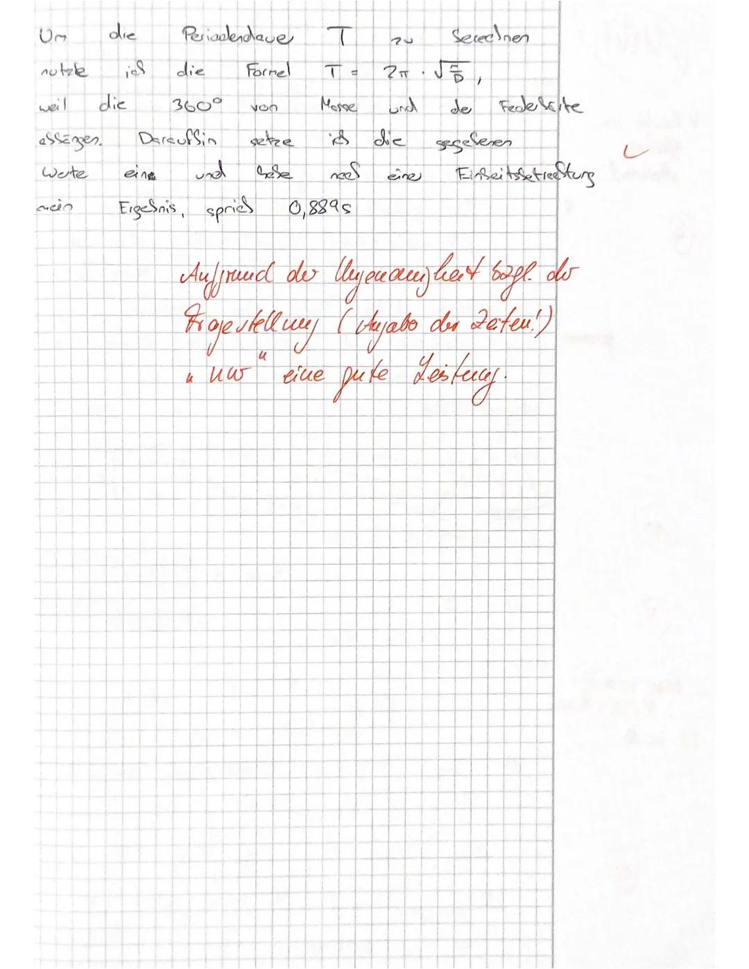 Name:
1. Klausur GK Physik Q1
Aufgabe 1: Auswertung von Diagrammen
2022/23
Im Physiklabor soll bei einer neu entwickelten Feder die Federhär
