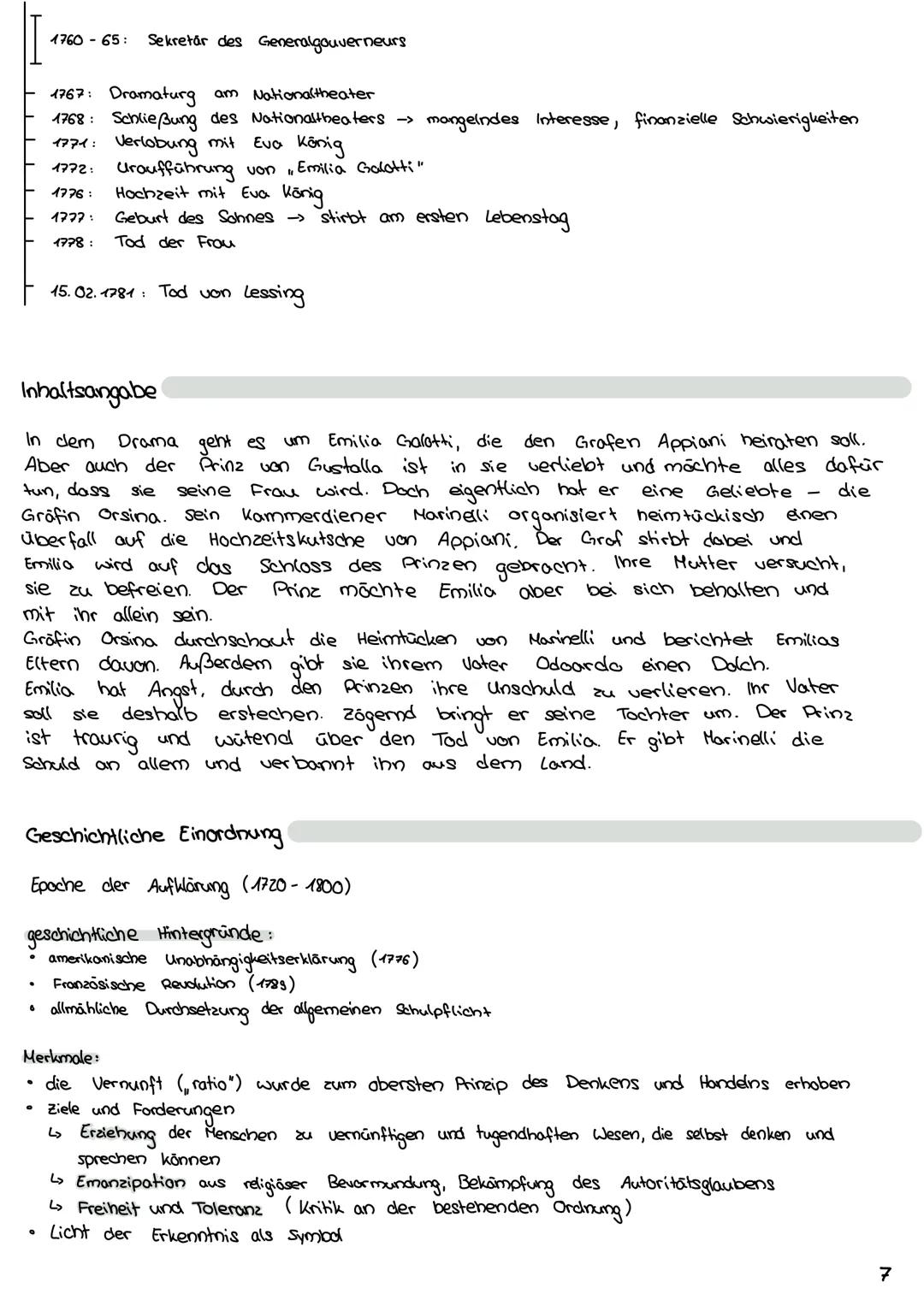 Portfolio
zu Gotthold Ephraim Lessings Drama
„Emilia Galotti"
GOTTHOLD EPHRAIM LESSING
EMILIA GALOTTI
HAMBURGER LESEHEFTE VERLAG
149.