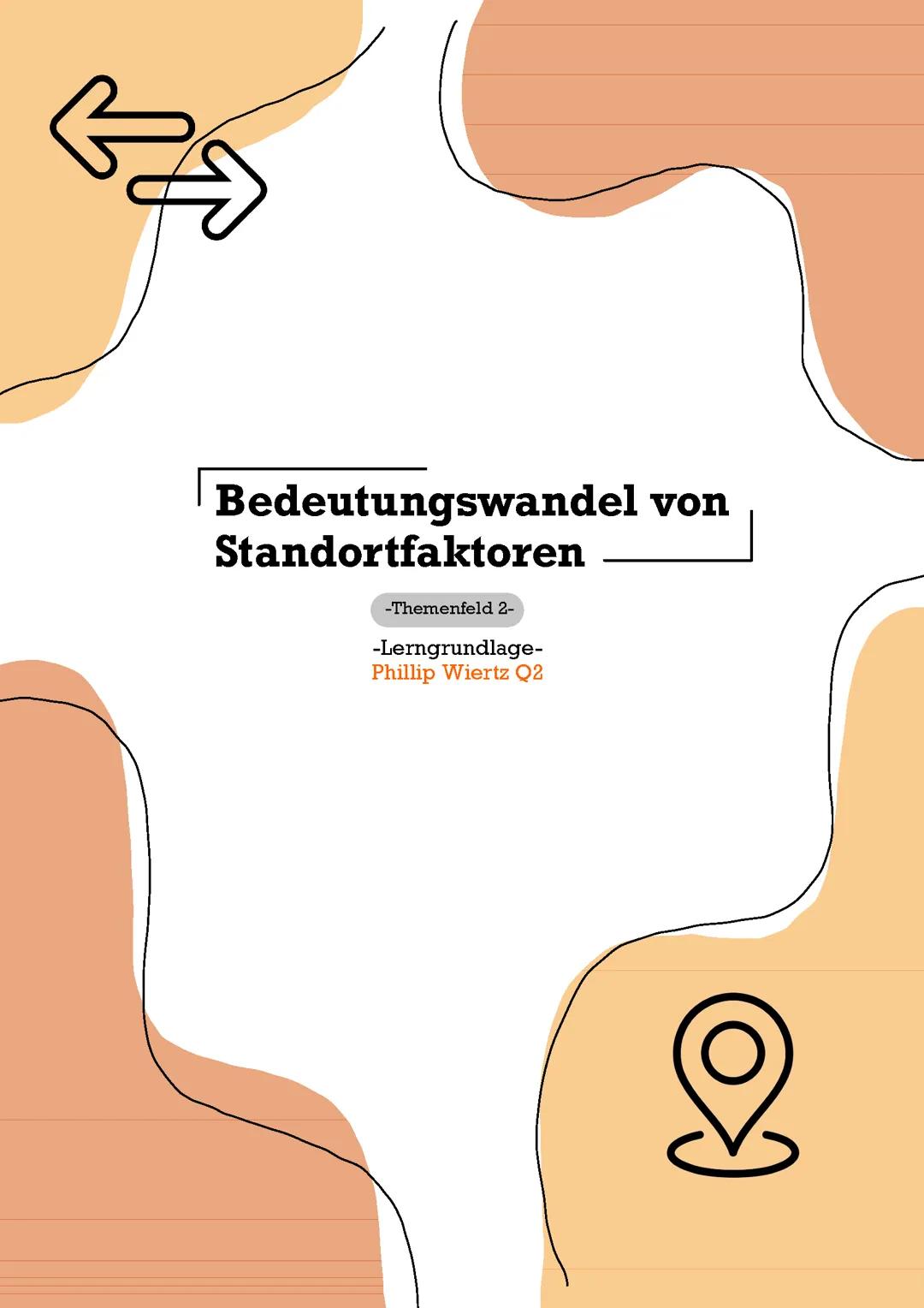 Bedeutungswandel von Standortfaktoren