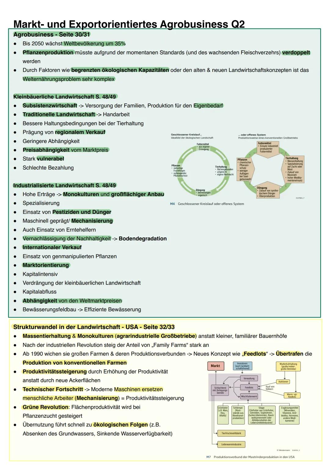 ما
Erdkunde Q1/Q2 Landwirtschaftliche Produktion Q2
Die Tropen
•
Hohe Geburtenrate -> Stark wachsende Bevölkerung
Kombination von Food und C