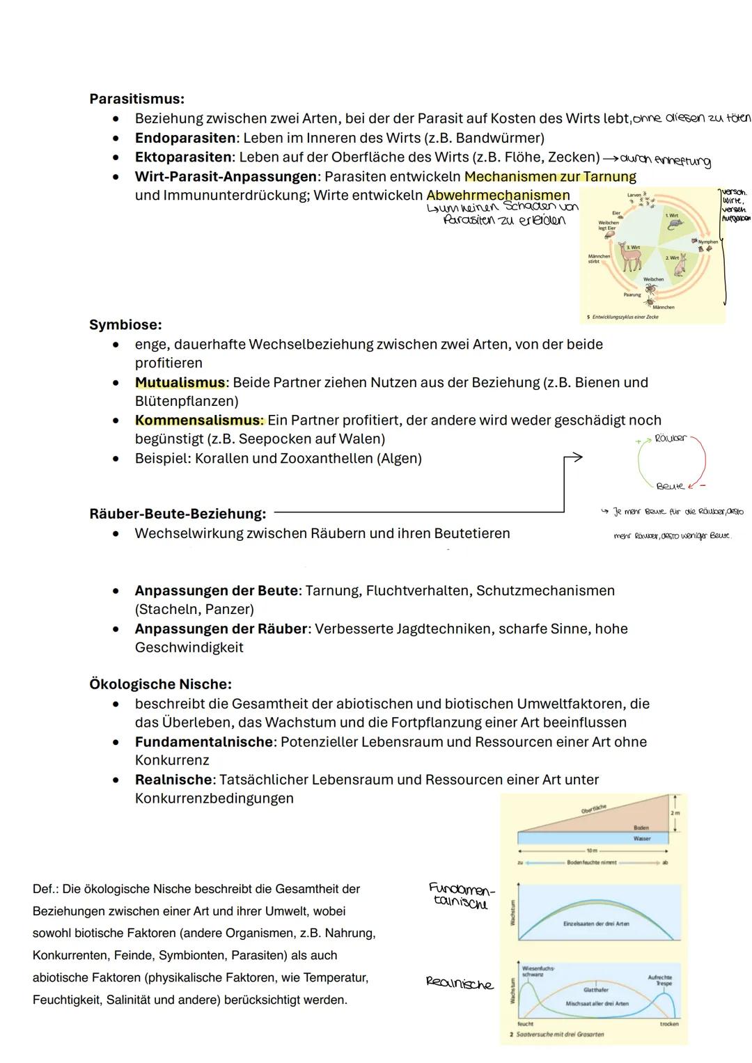 Biologie Lernzettel
Themen:
✓ abiotische Faktoren und deren Einfluss (Übersicht): Temperatur, Licht, Wasser,
RGT-Regel, Toleranzkurven, ph