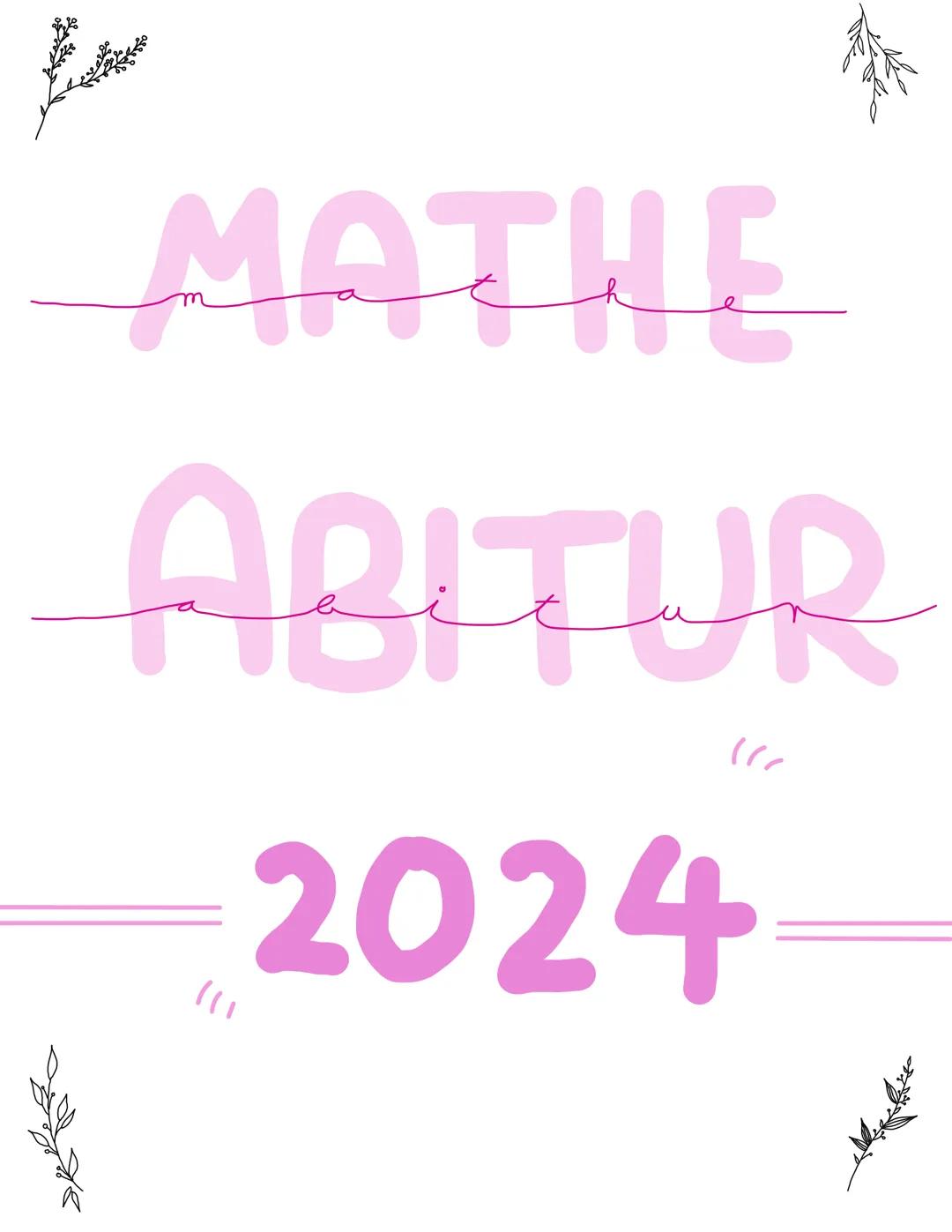 MATHE
ABITUR
2024 # STOCHASTIK
ist ein Zufallsversuch mit genau zwei möglichen Ergebnissen:
* Erfolg / Misserfolg
* Treffer / Niete