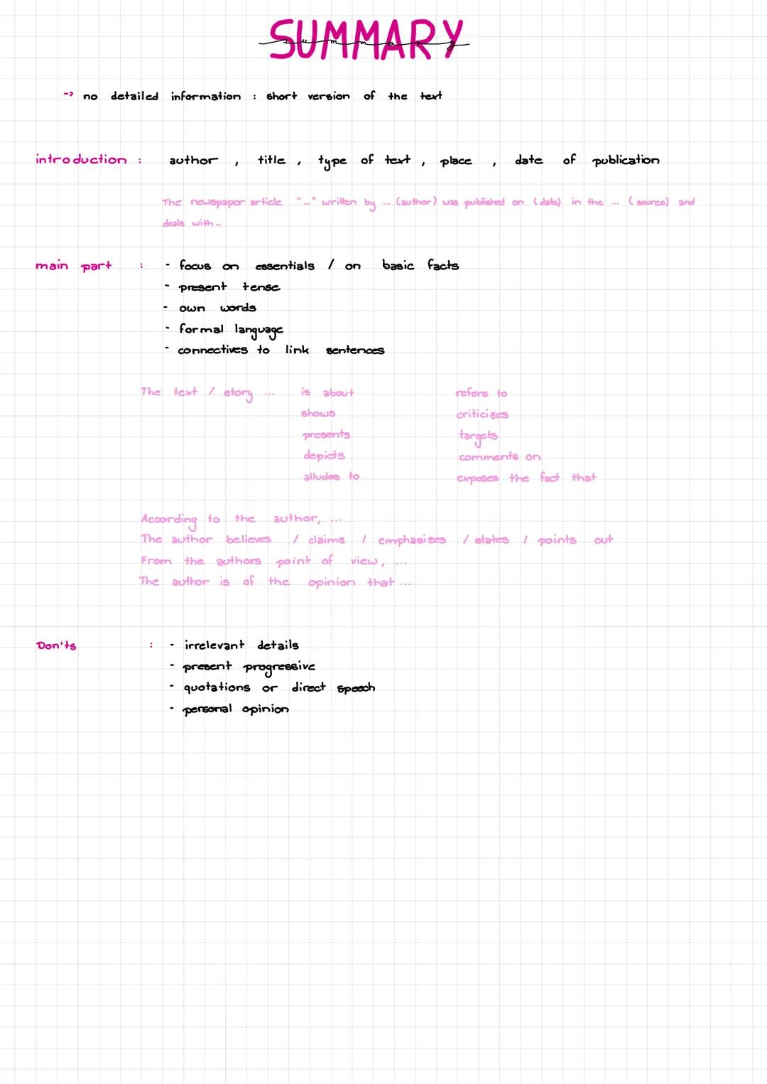 ENGLISCH
ABI
""
2024 -TEXT
TYPES Synonyms
LANGUAGE SUPPORT
"sad" atmosphere :
dark gloomy dismal dreary depressing desolate melancholy
hopel