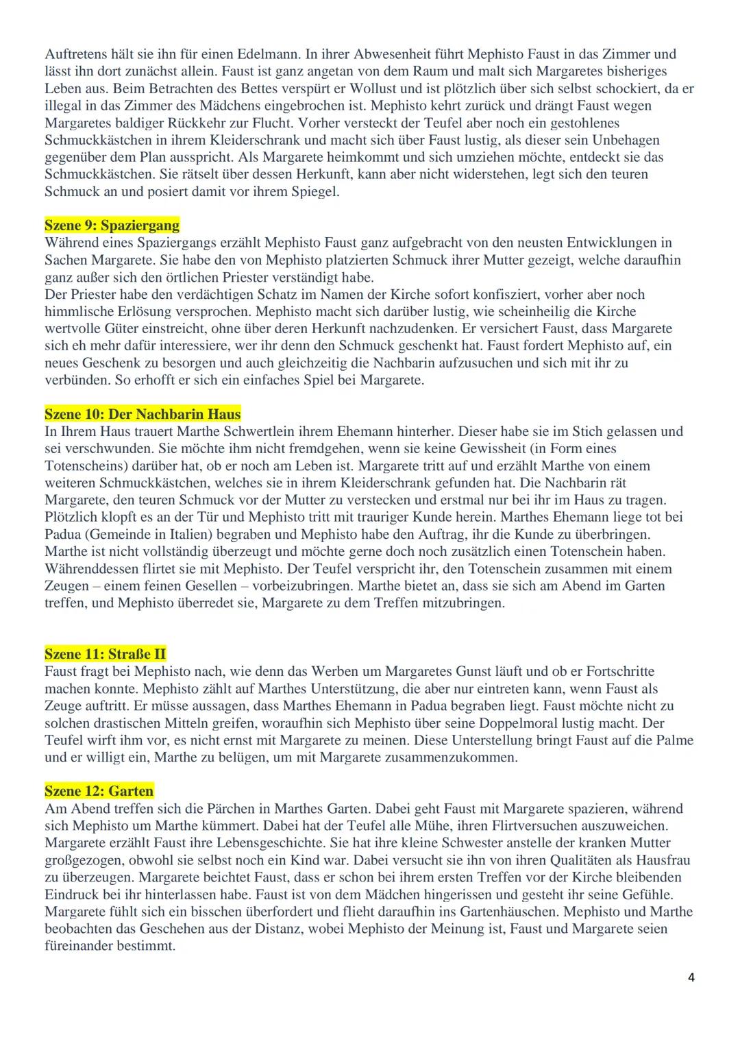 Faust I: Zusammenfassung fürs Abitur
Die Tragödie,,Faust: Der Tragödie erster Teil" von Johann Wolfgang von Goethe handelt von dem Gelehrten