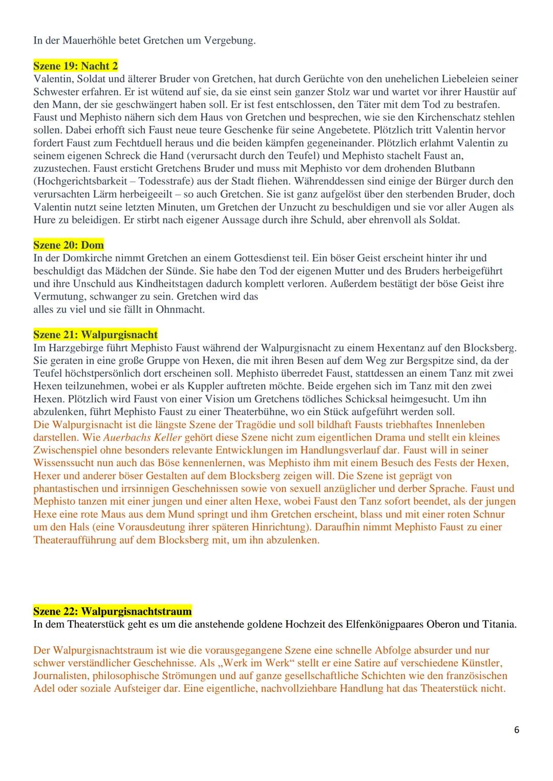 Faust I: Zusammenfassung fürs Abitur
Die Tragödie,,Faust: Der Tragödie erster Teil" von Johann Wolfgang von Goethe handelt von dem Gelehrten