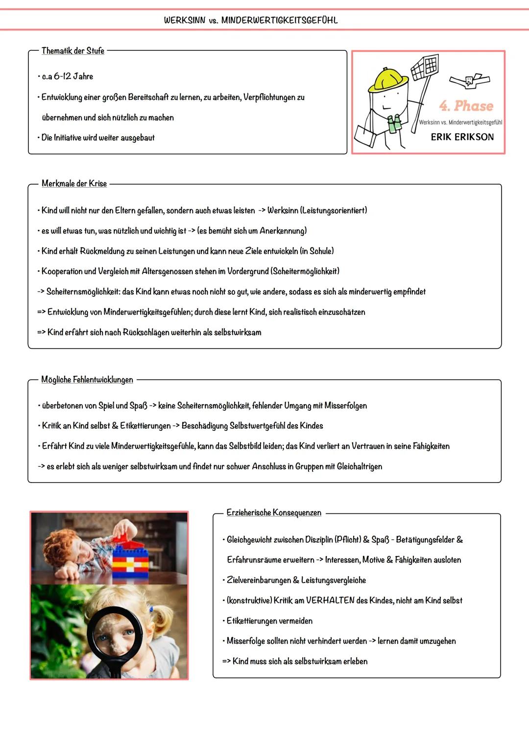 # PSYCHOSOZIALE ENTWICKLUNG
psychosoziale Entwicklung
- Weiterführung der psychoanalytischen Entwicklungslehre nach Freud
- Modell hat 8